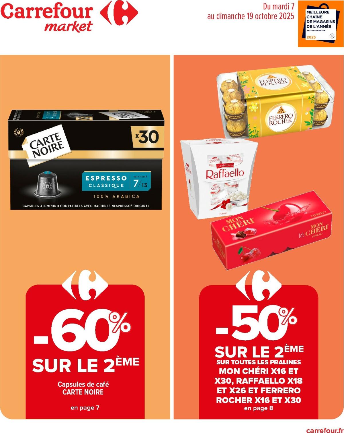 Catalogue Carrefour Market valable du 07/10 au 19/10