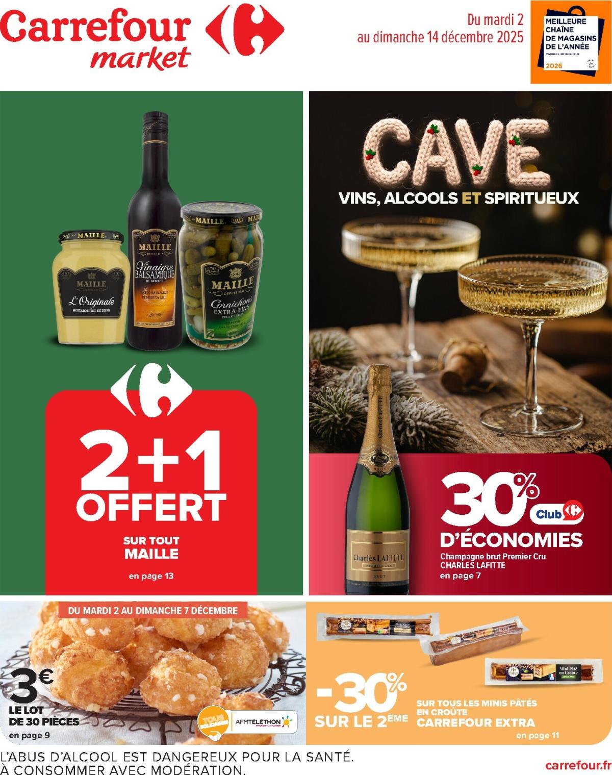 Catalogue Carrefour Market valable du 02/12 au 14/12