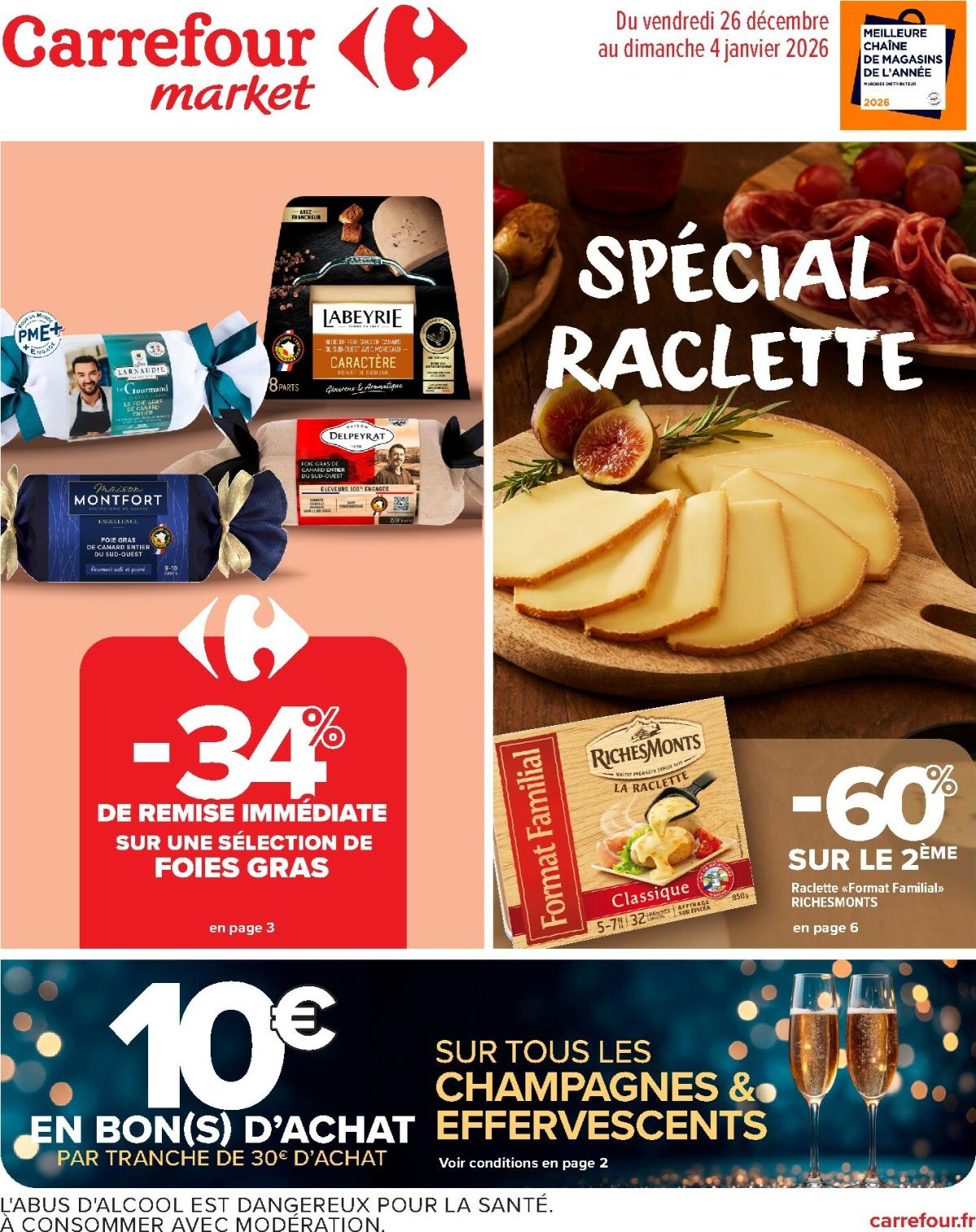Catalogue Carrefour Market valable du 26/12 au 04/01