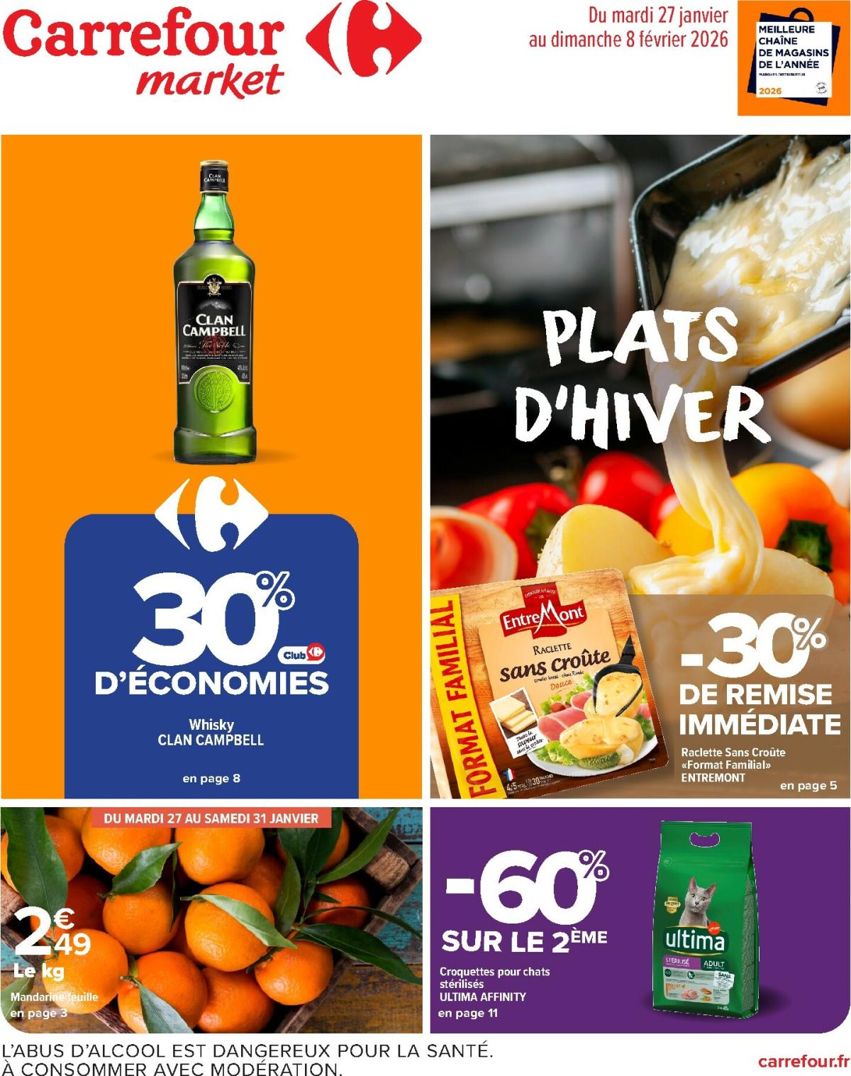 Catalogue Carrefour Market valable du 27/01 au 08/02
