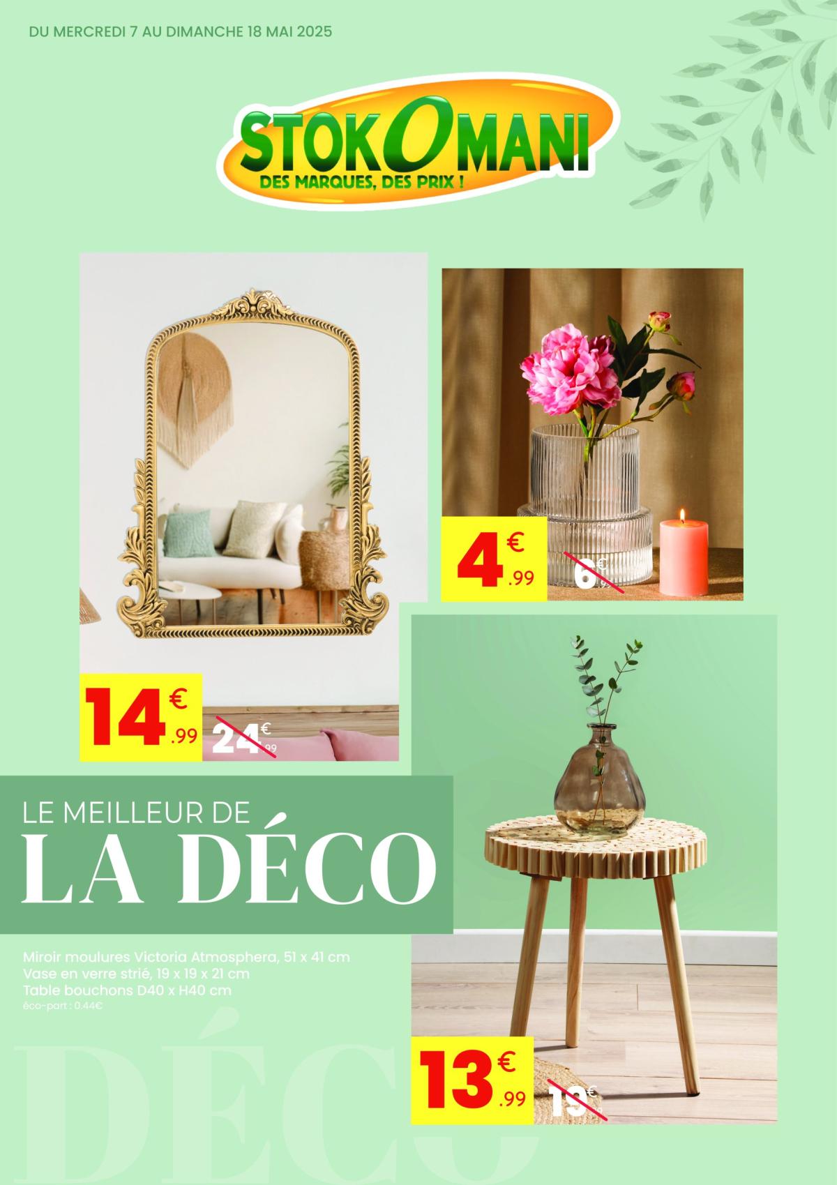 Catalogue Stokomani valable dès 07/05 - 18/05