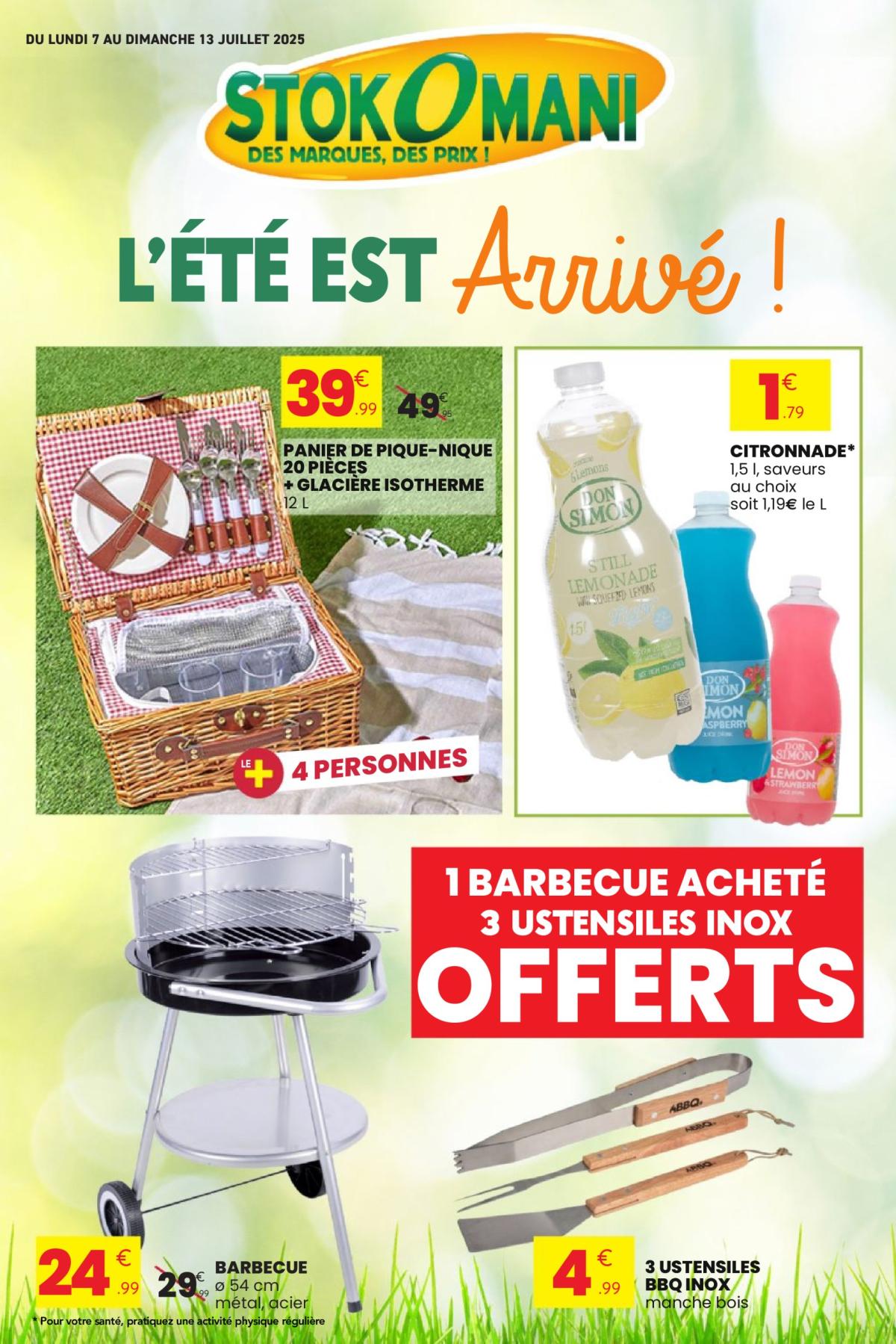 Catalogue Stokomani valable du 07/07 au 13/07