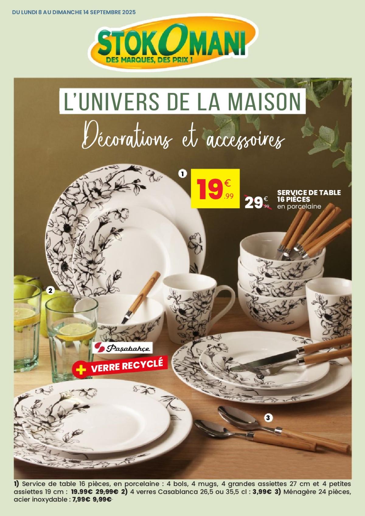 Catalogue Stokomani valable du 08/09 au 14/09