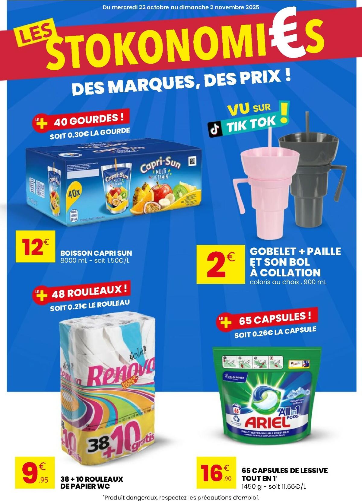 Catalogue Stokomani valable du 22/10 au 02/11