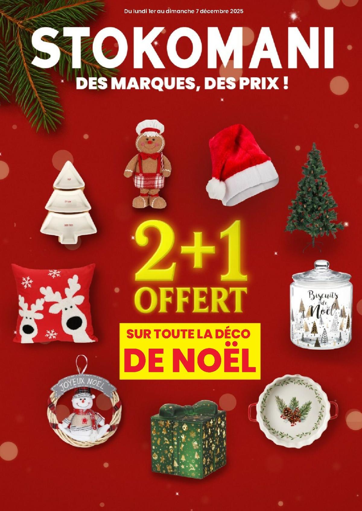 Catalogue Stokomani valable du 01/12 au 07/12