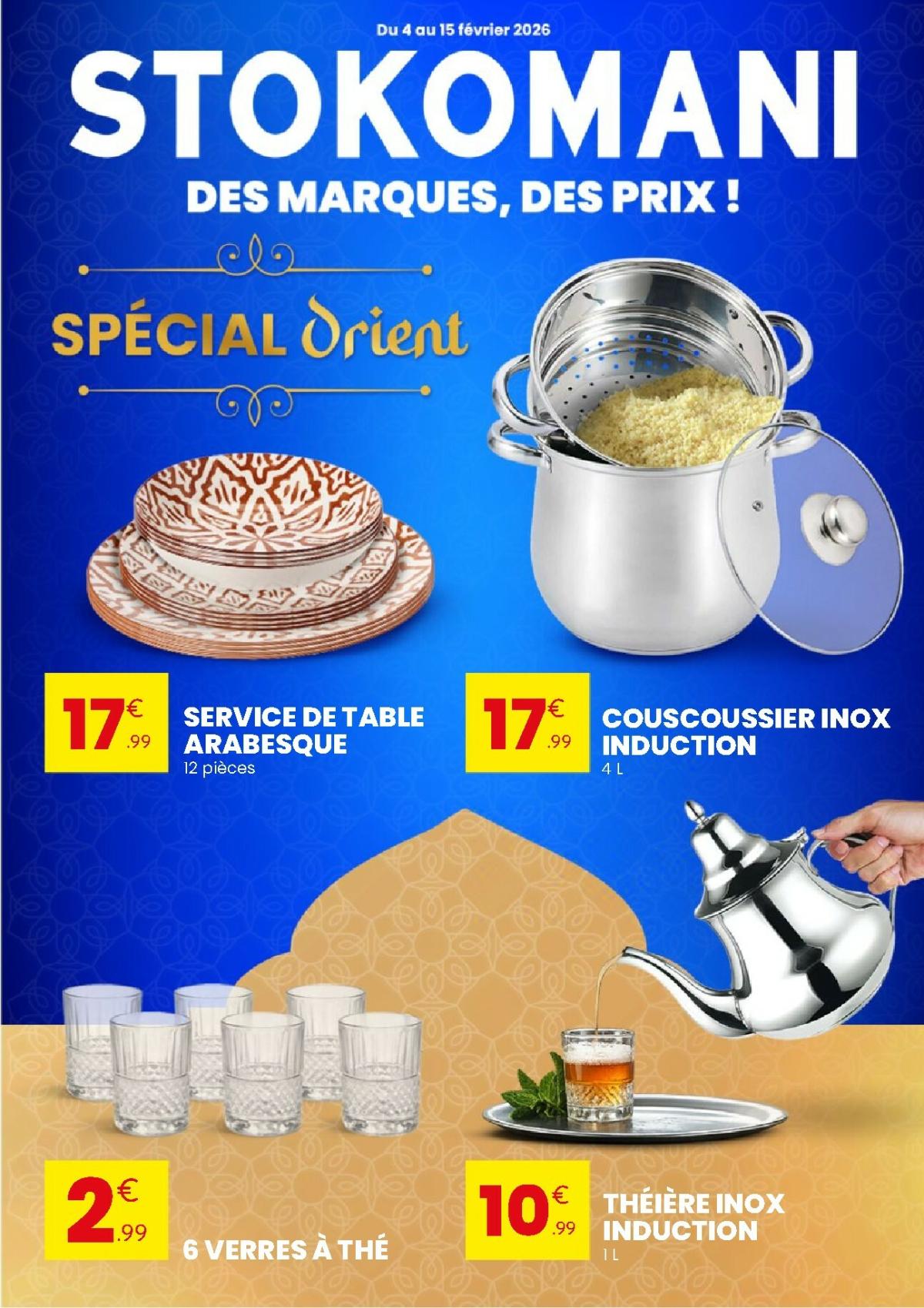 Catalogue Stokomani valable du 04/02/2026 au 15/02/2026