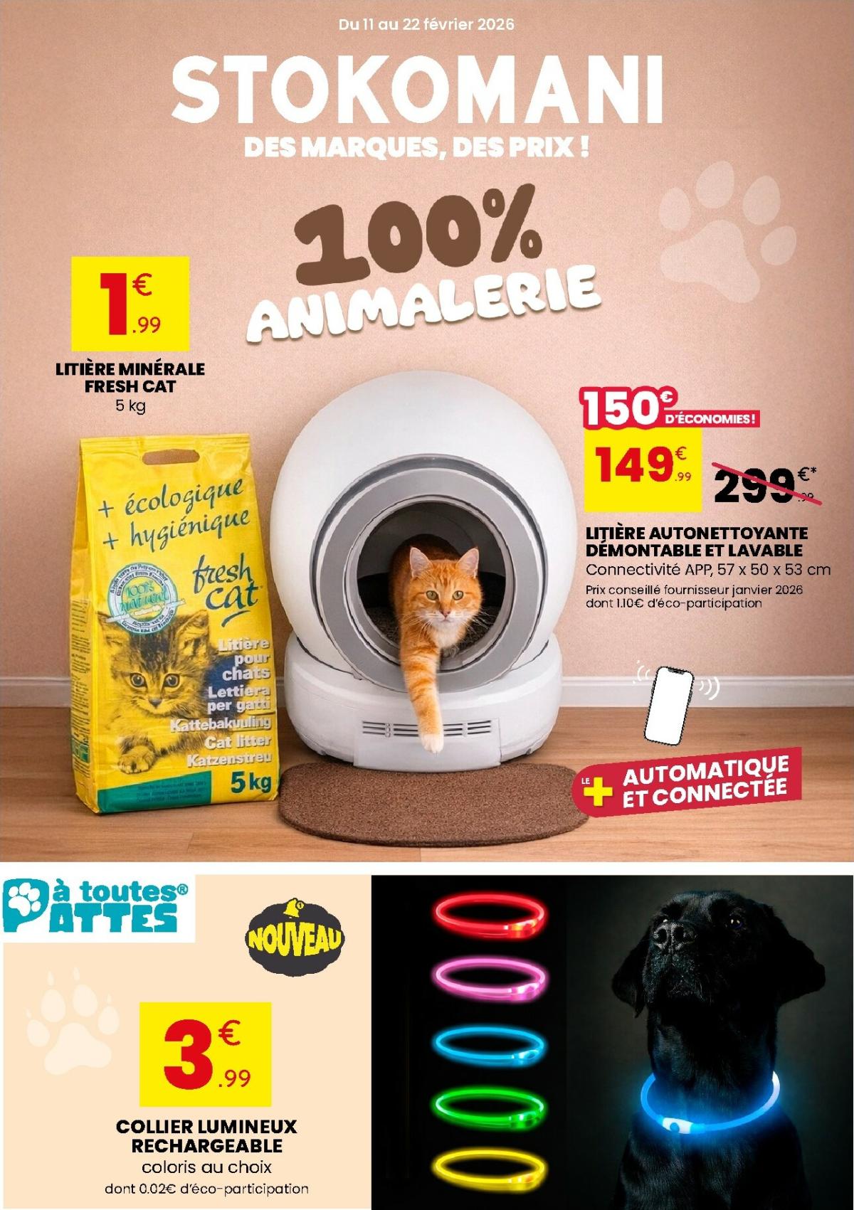 Catalogue Stokomani valable du 11/02/2026 au 22/02/2026
