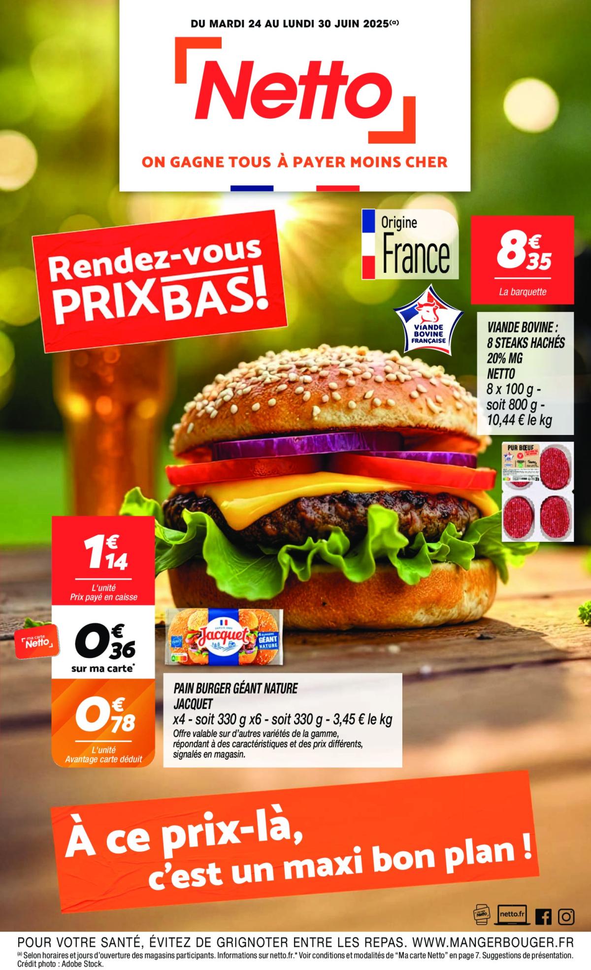 Catalogue Netto valable du 24/06 au 30/06