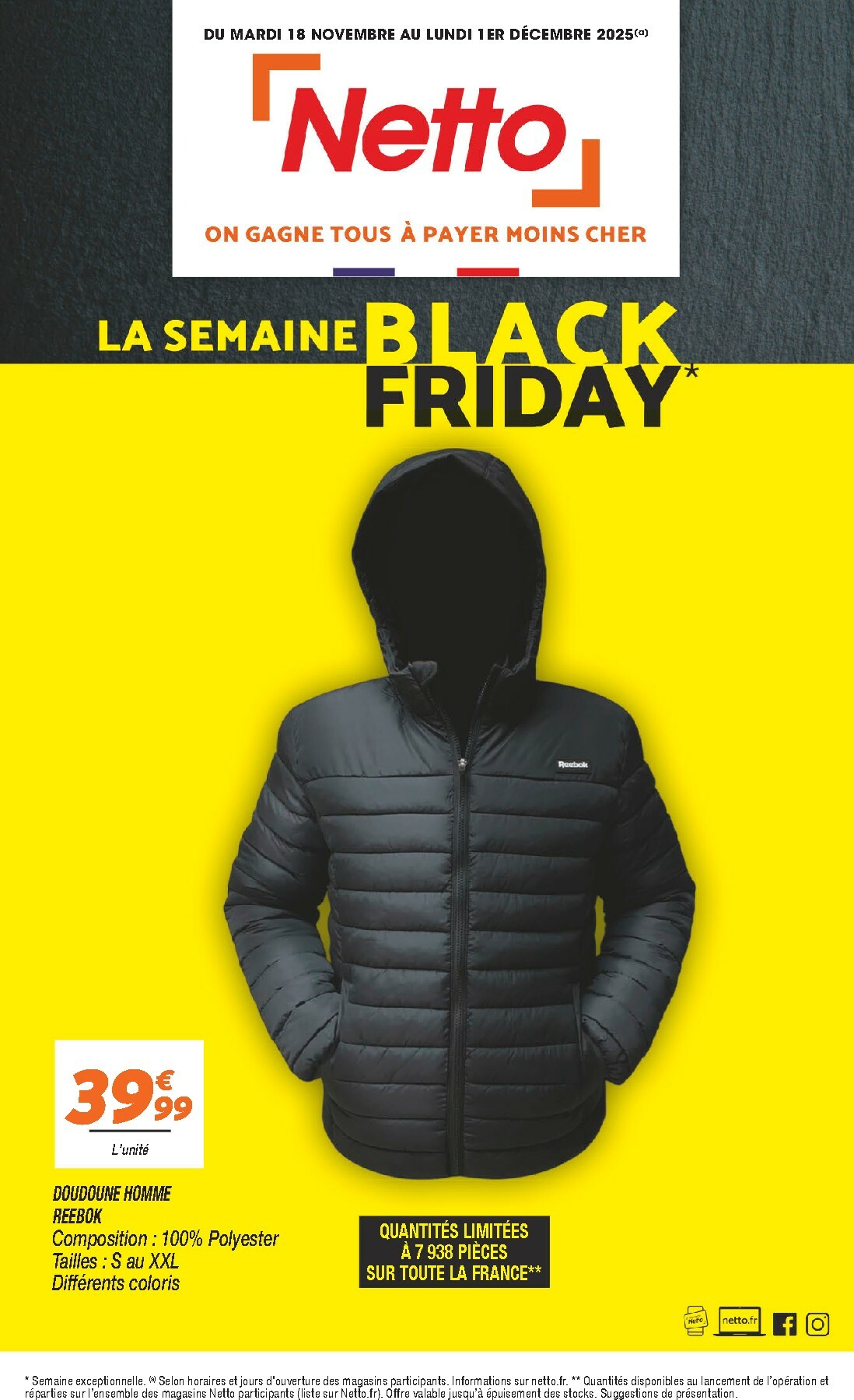 Catalogue Netto - BLACK FRIDAY valable du 17/11 au 01/12