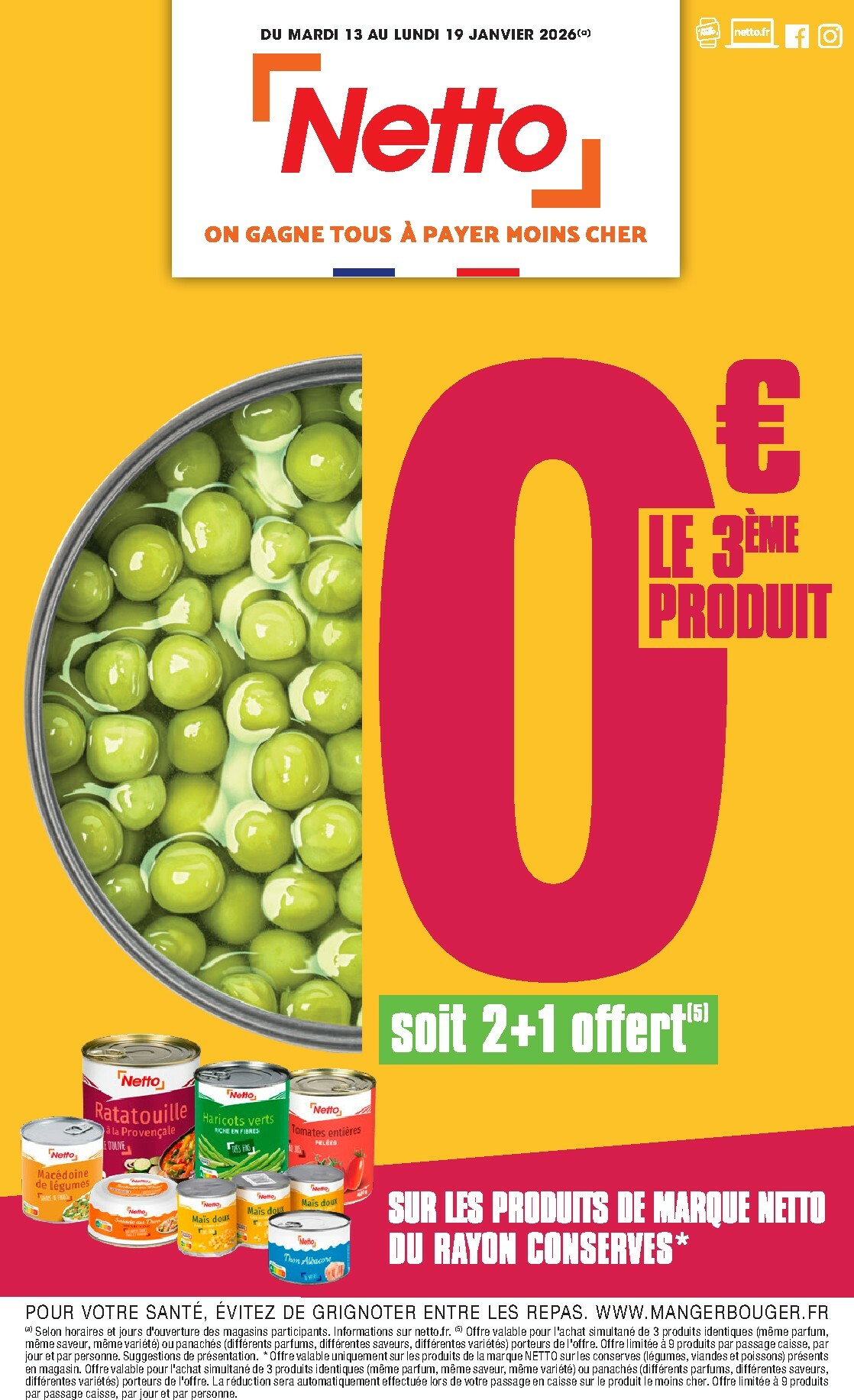 Catalogue Netto valable du 13/01 au 19/01