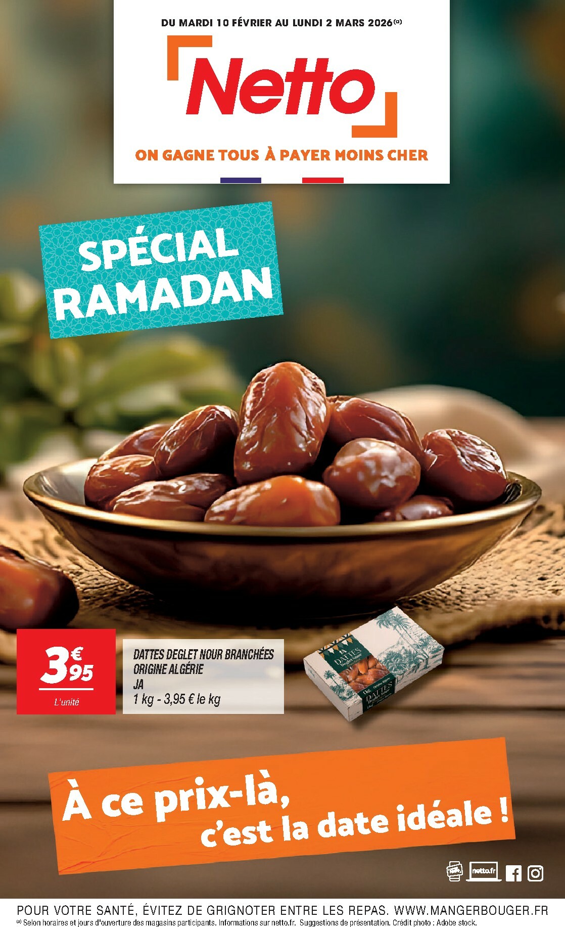 Catalogue Netto - Ramadan valable du 10/02/2026 au 02/03/2026