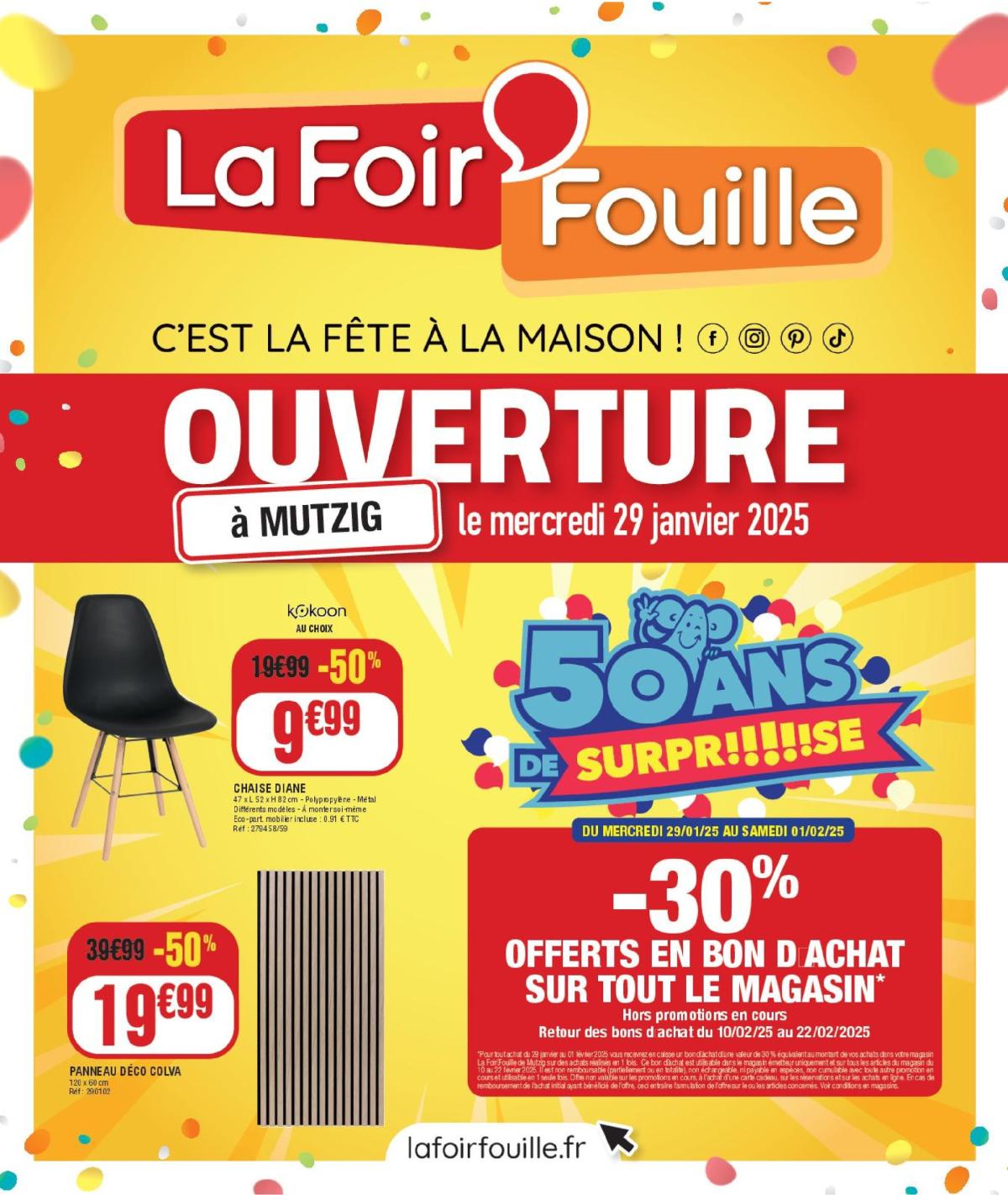 Catalogue La Foir'Fouille - Mutzig valable dès 29/01 - 08/02