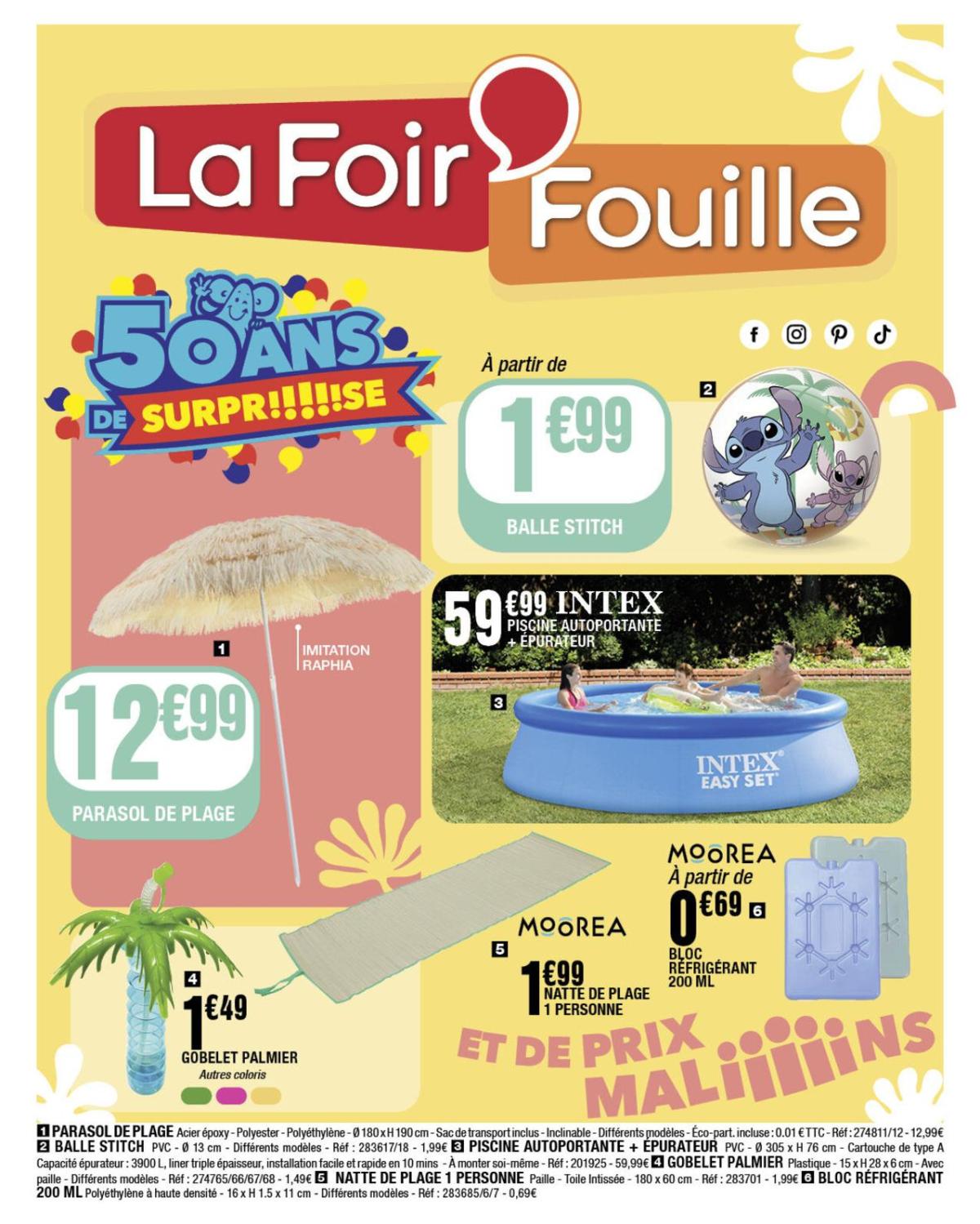 Catalogue La Foir'Fouille valable du 23/06 au 06/07