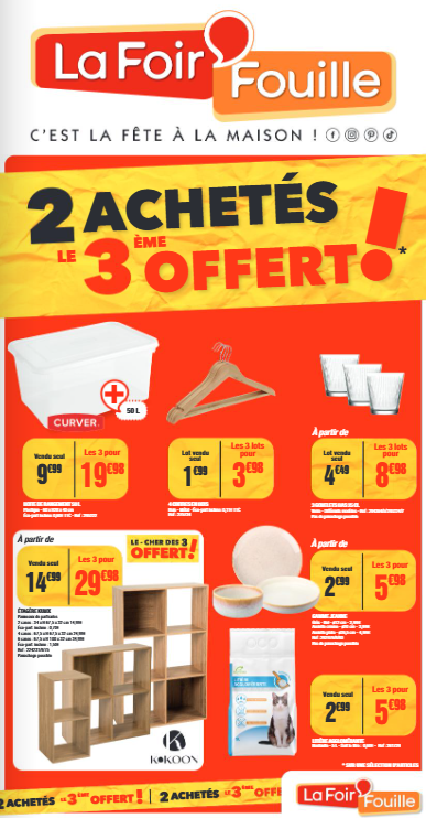 Catalogue La Foir'Fouille valable du 26/01 au 01/02
