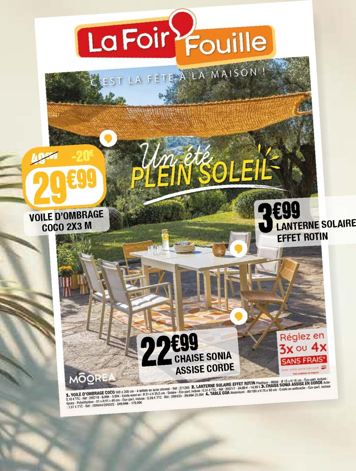 Catalogue La Foir'Fouille valable du 30/03/2026 au 12/04/2026