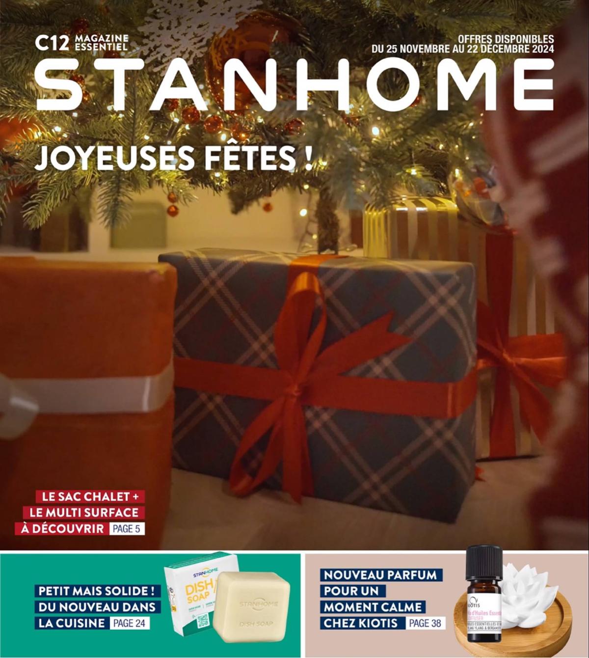 Catalogue Stanhome valable dès 25/11 - 22/12