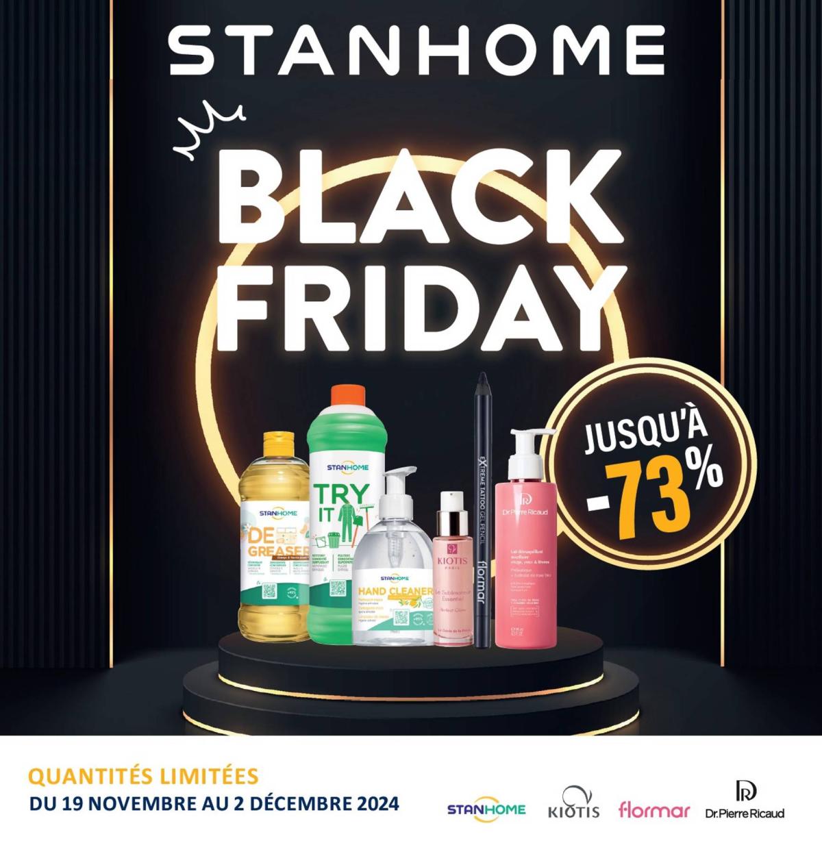 Catalogue Stanhome - Black Friday valable dès 19/11 - 02/12