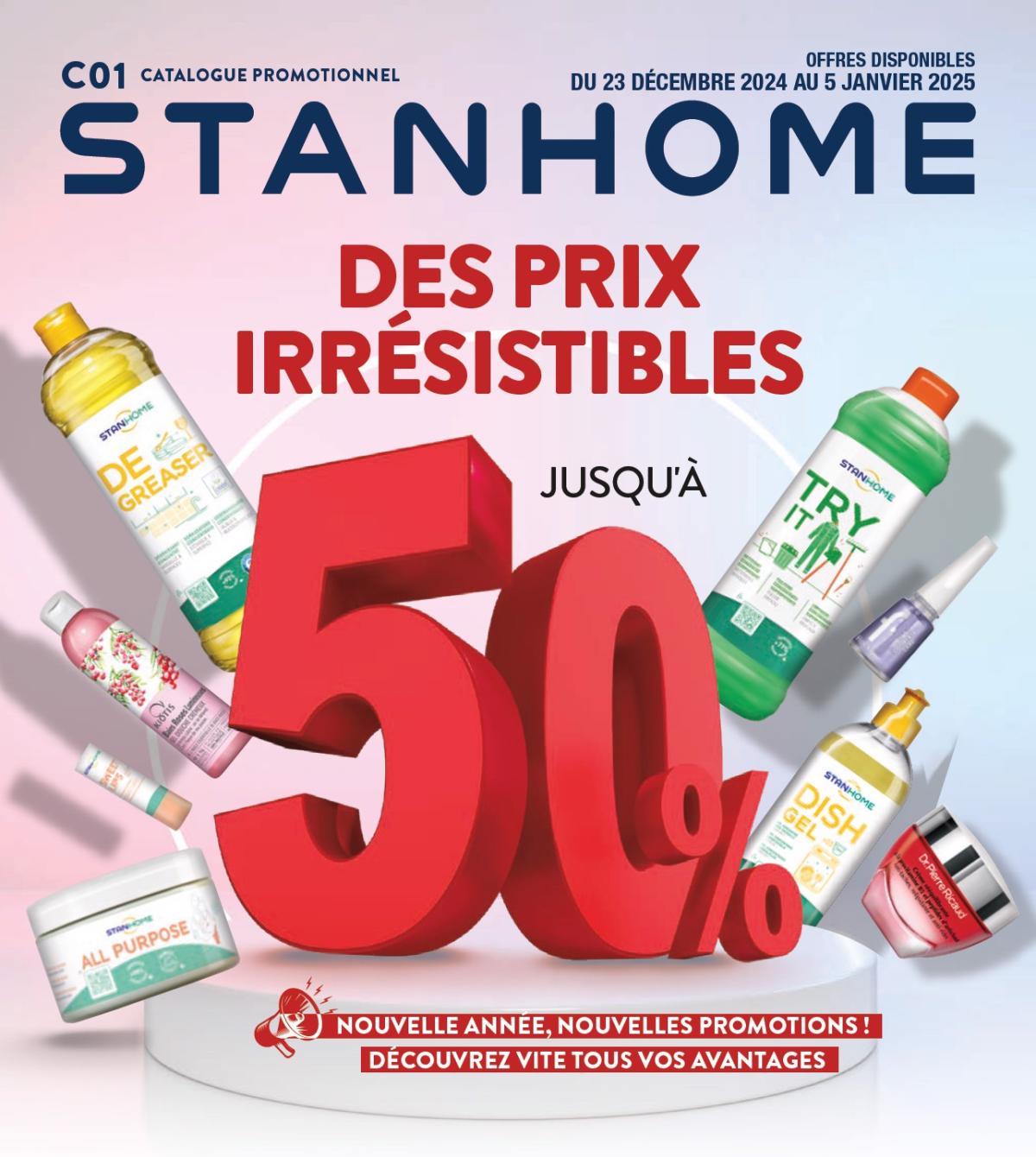 Catalogue Stanhome valable dès 23/12 - 05/01