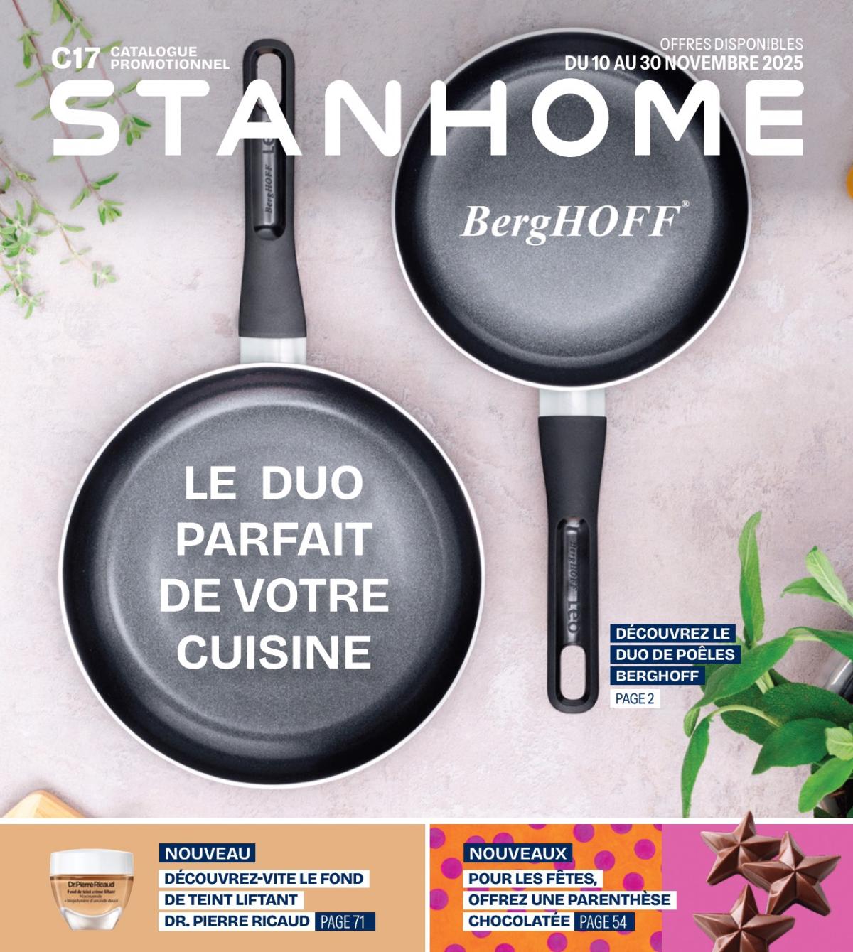 Catalogue Stanhome valable du 10/11 au 30/11