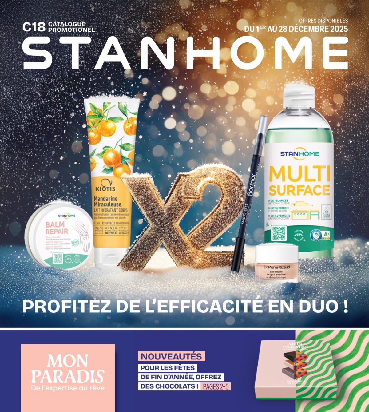 Catalogue Stanhome valable du 01/12 au 28/12