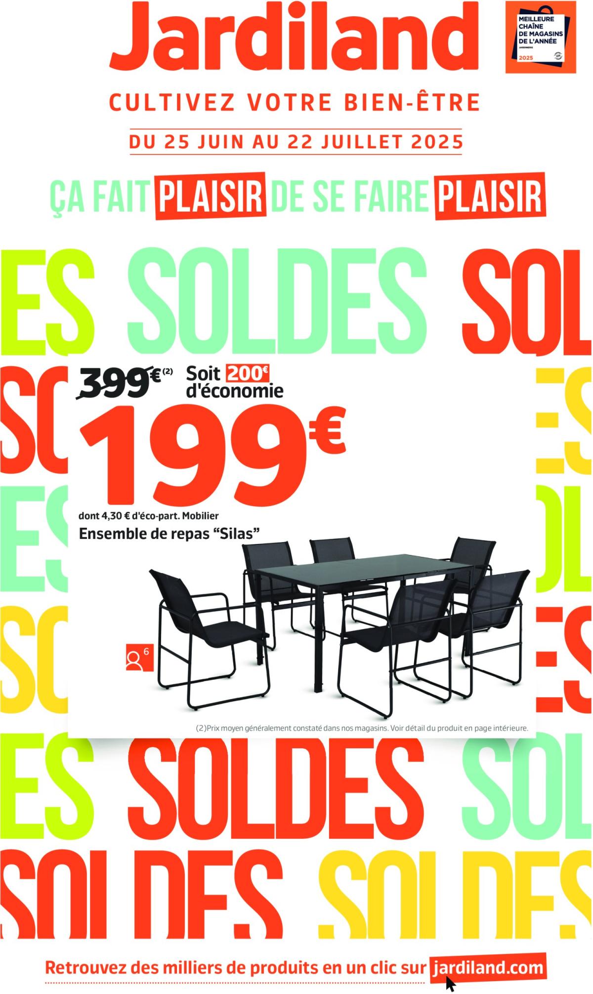 Catalogue Jardiland valable du 25/06 au 22/07