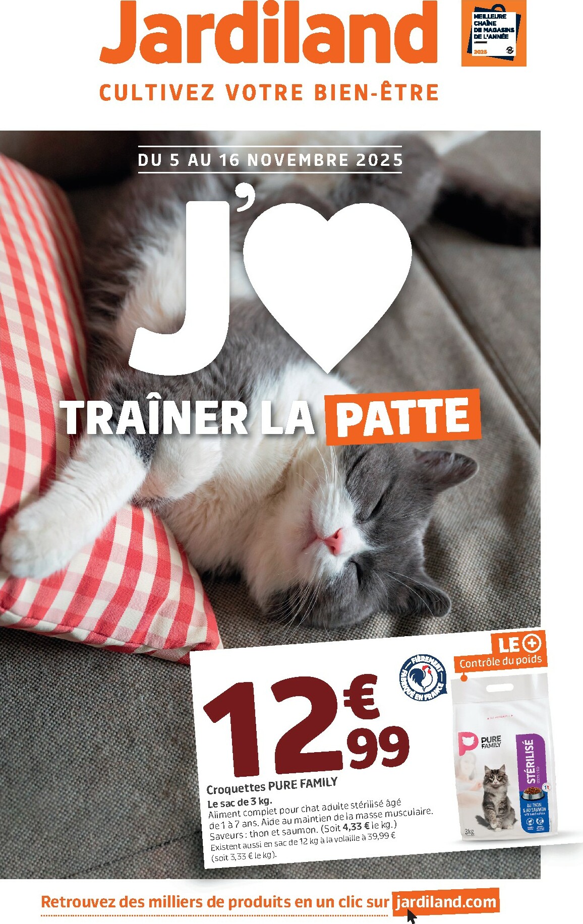 Catalogue Jardiland valable du 05/11 au 16/11