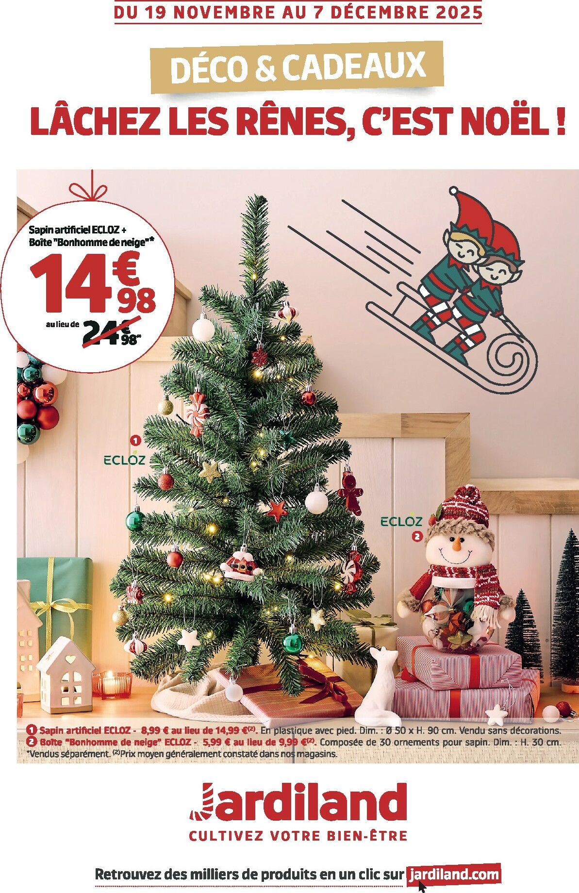 Catalogue Jardiland valable du 19/11 au 07/12