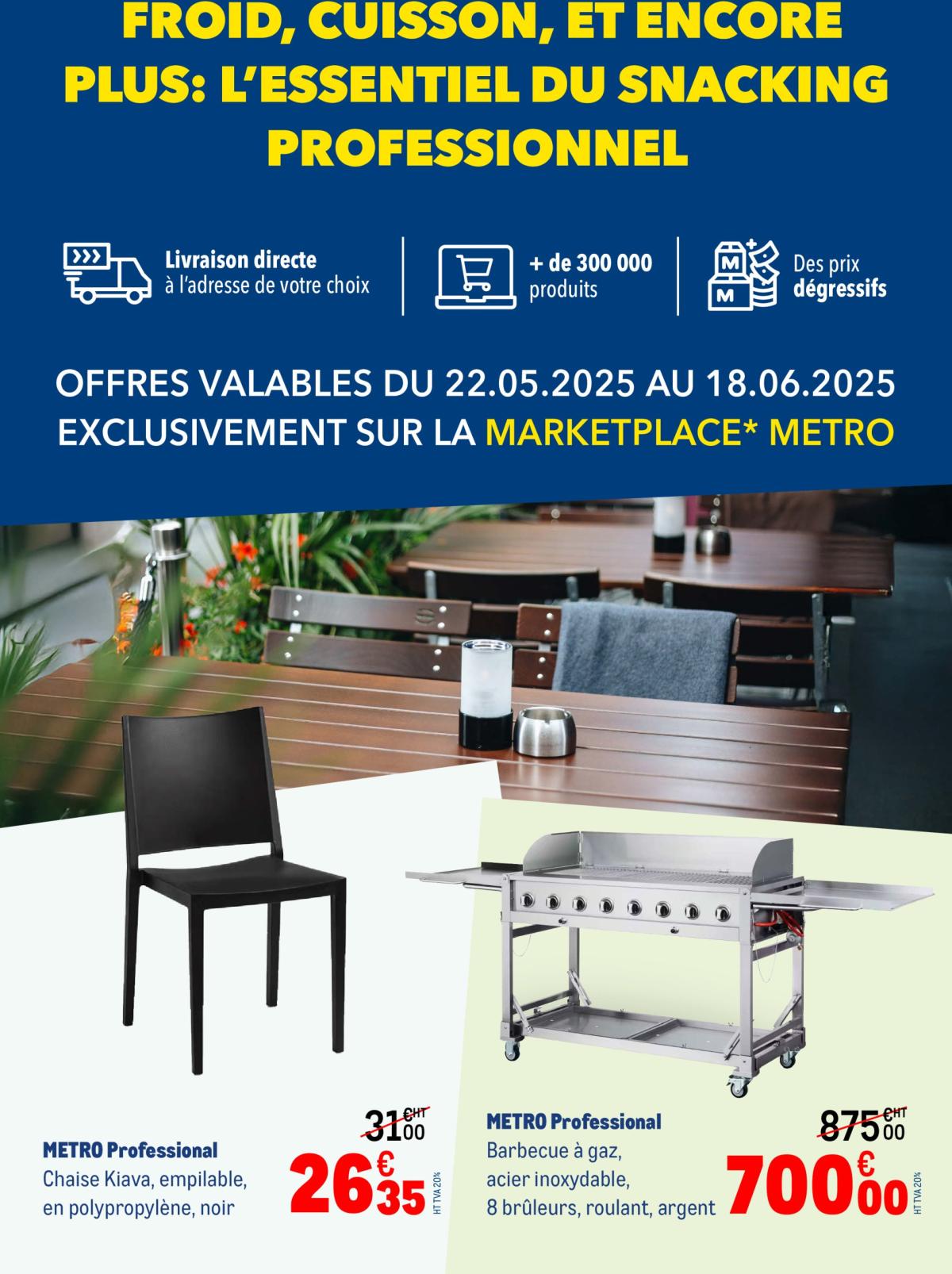 Catalogue Metro - Marketplace valable dès 22/05 - 18/06