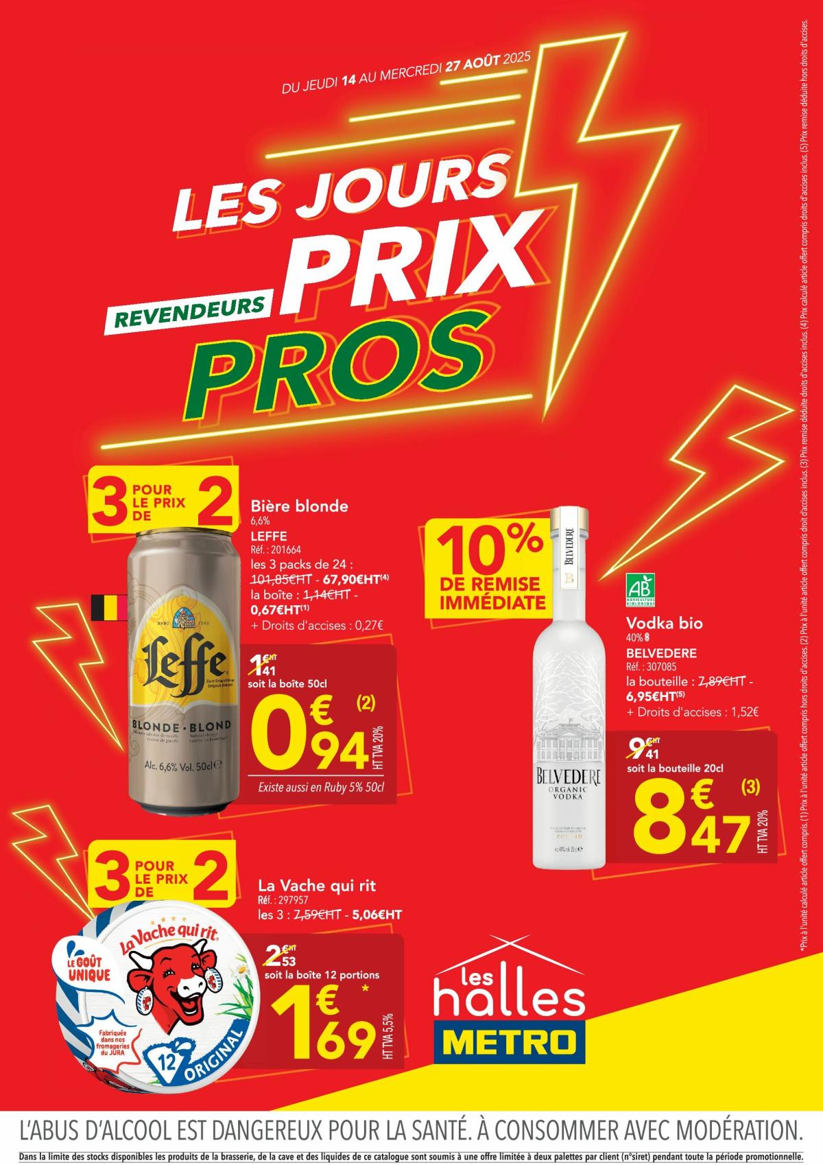 Catalogue Metro - Les Jours Prix Pros Revendeurs valable du 14/08 au 27/08