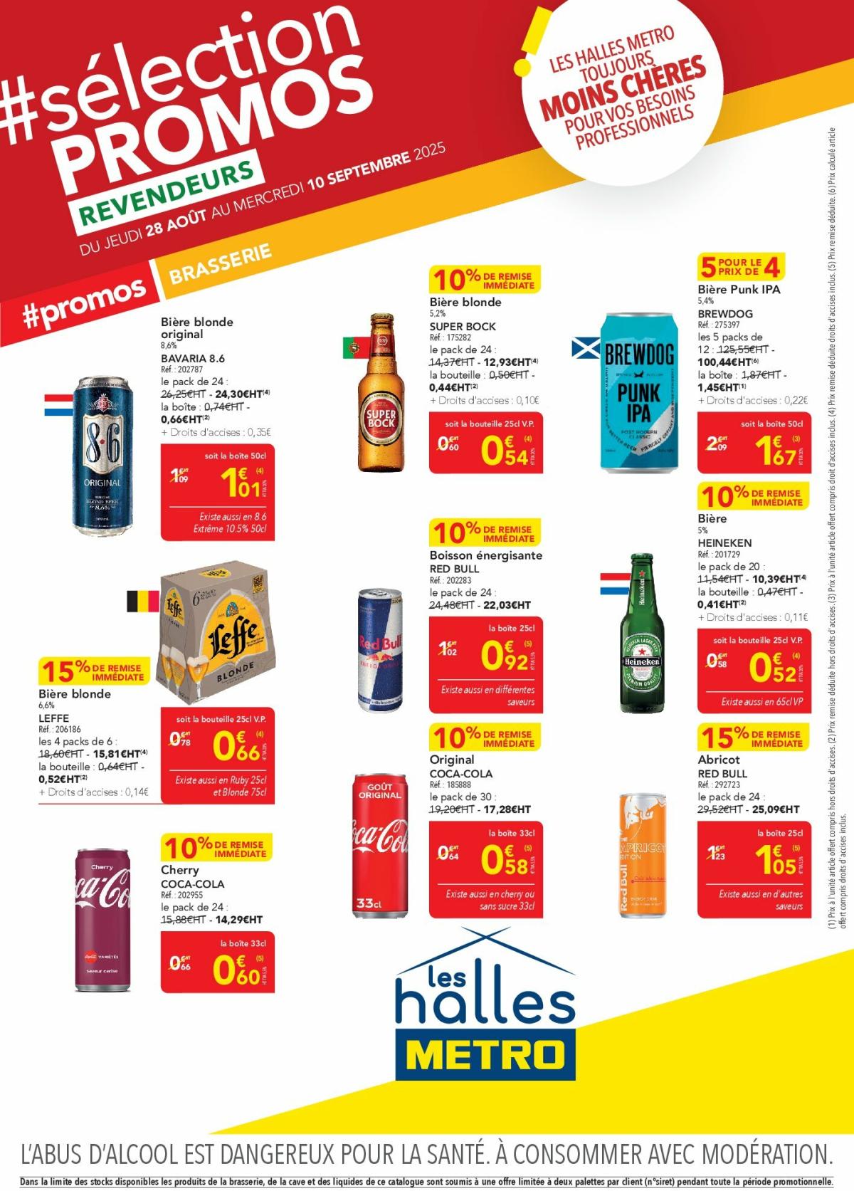 Catalogue Metro - Sélection Promos Ravendeurs valable du 28/08 au 10/09