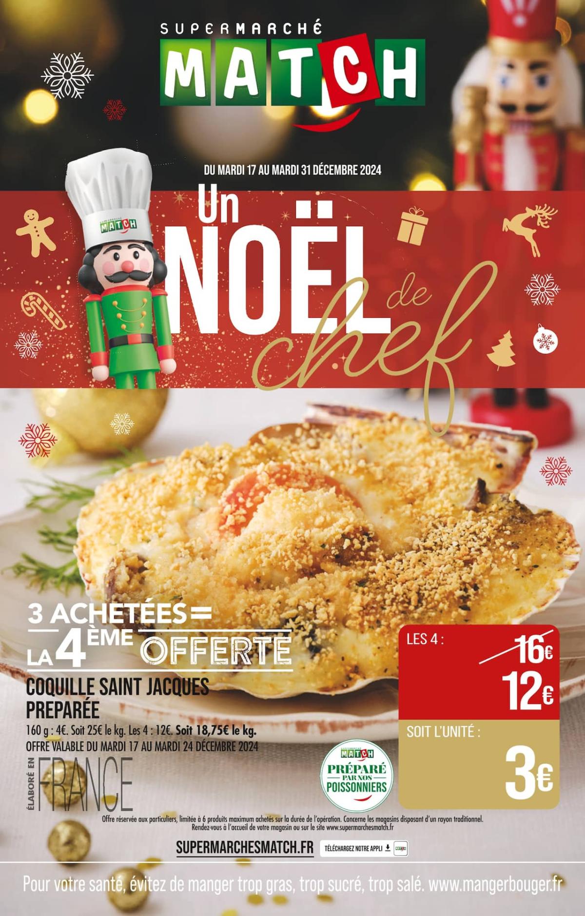 Catalogue Match - Noël valable dès 17/12 - 31/12