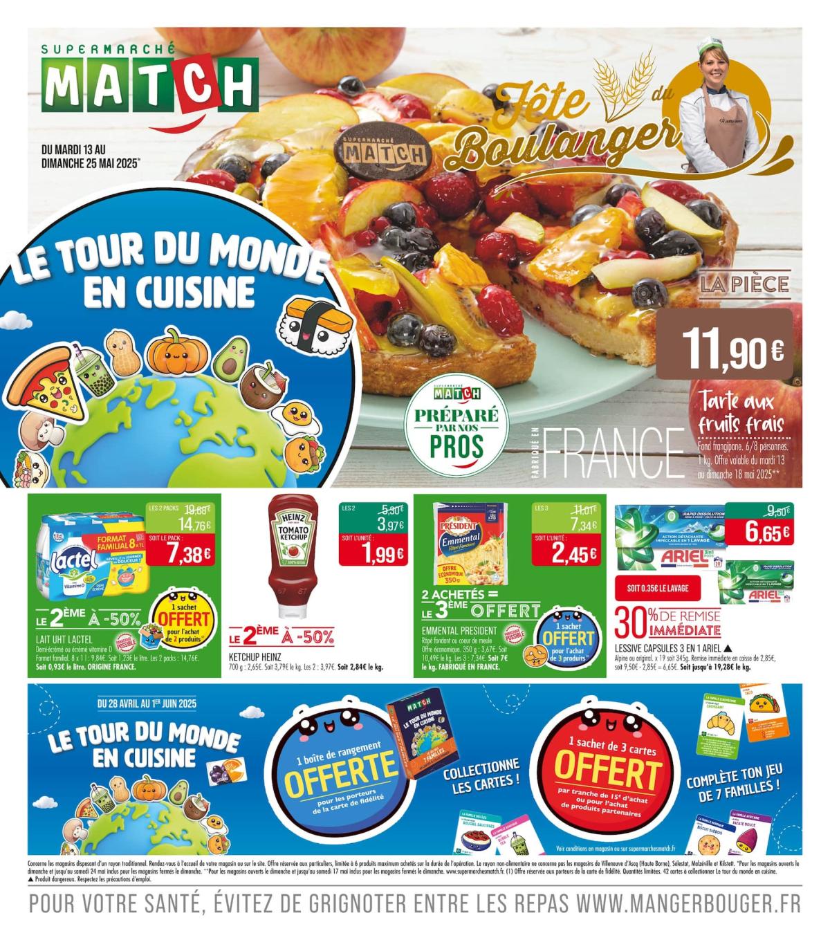 Catalogue Match - Fête du Boulanger valable dès 13/05 - 25/05