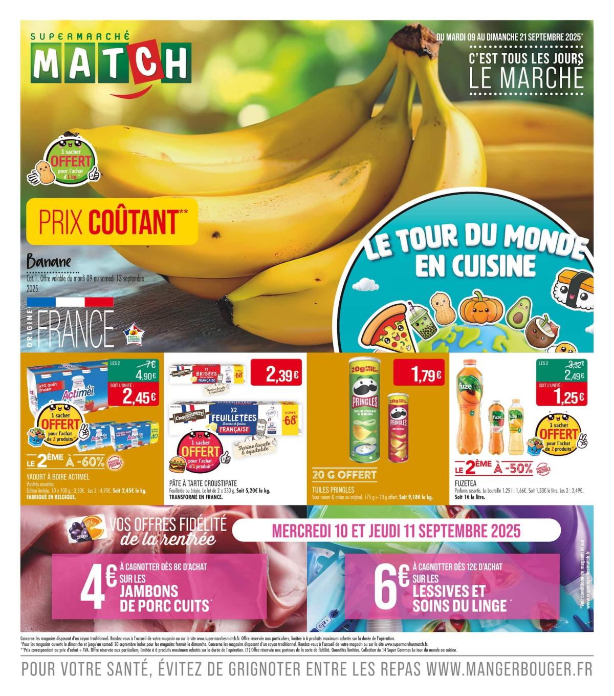 Catalogue Match valable du 09/09 au 21/09