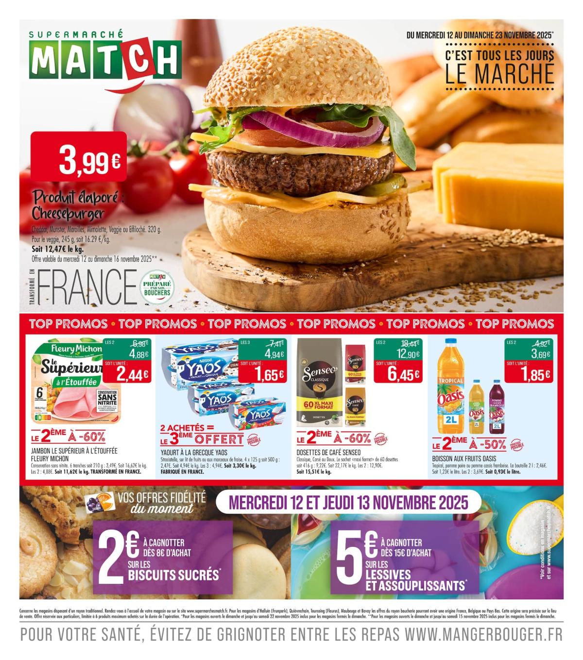 Catalogue Match valable du 12/11 au 23/11