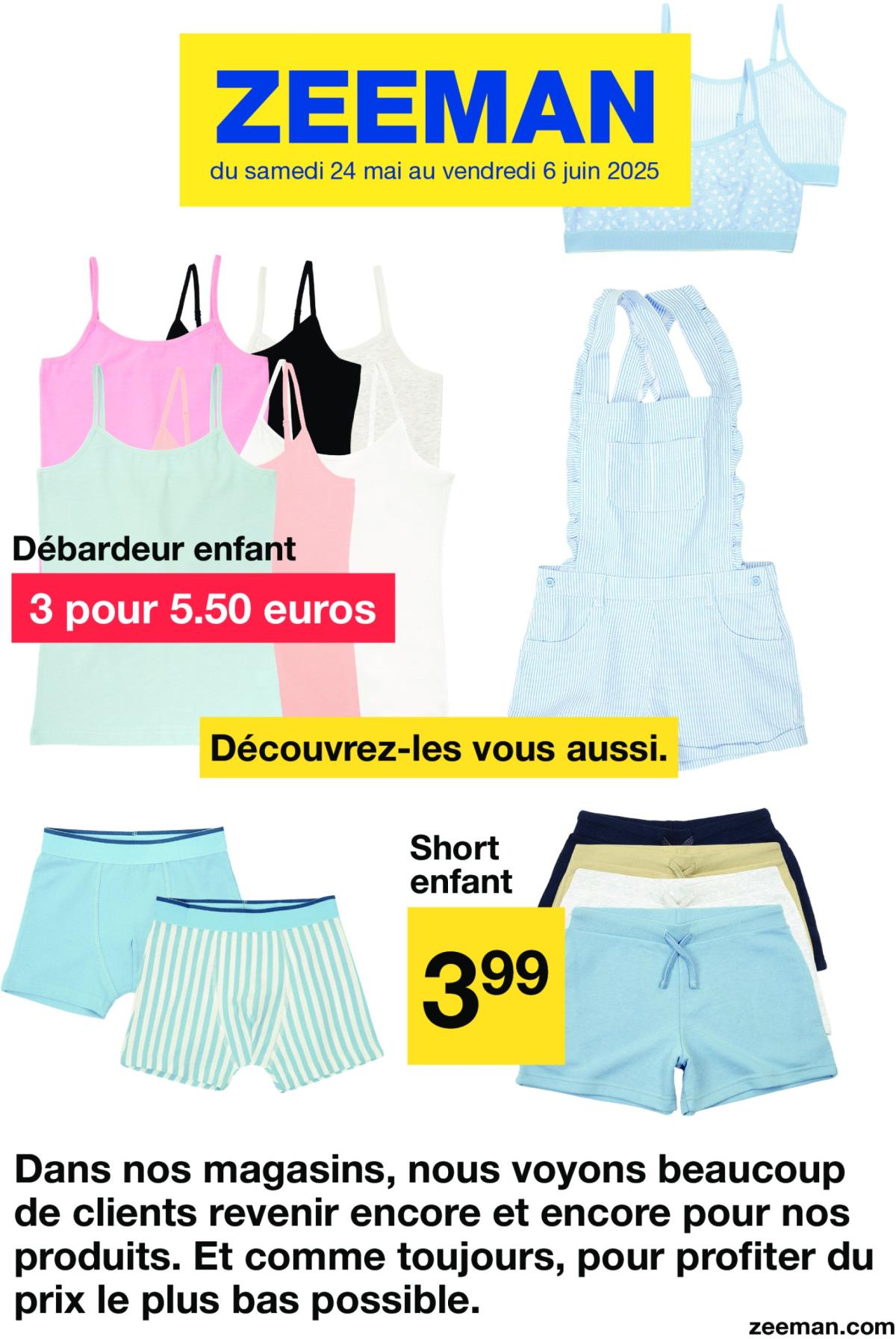 Catalogue Zeeman valable dès 24/05 - 06/06
