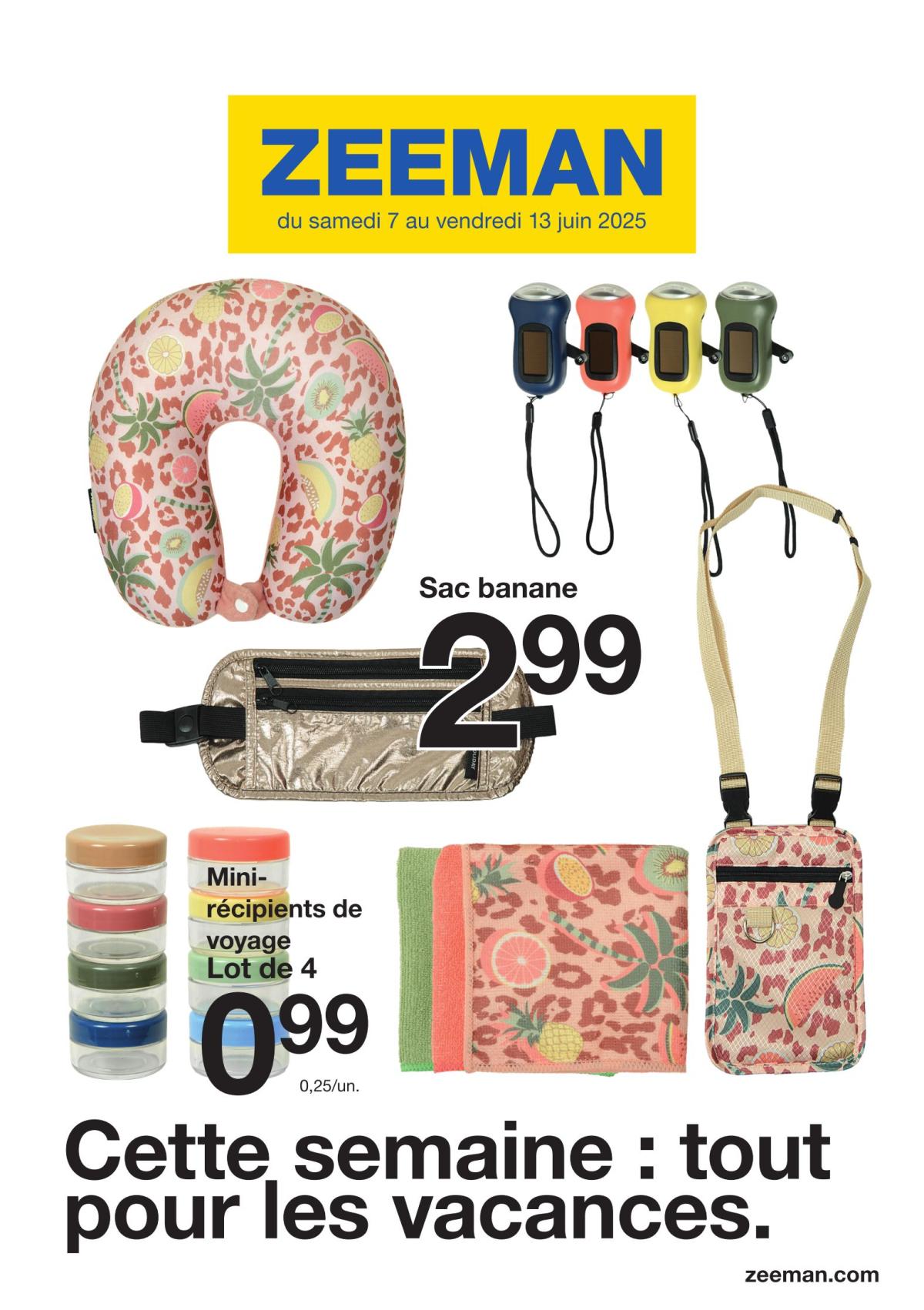 Catalogue Zeeman valable du 07/06 au 13/06
