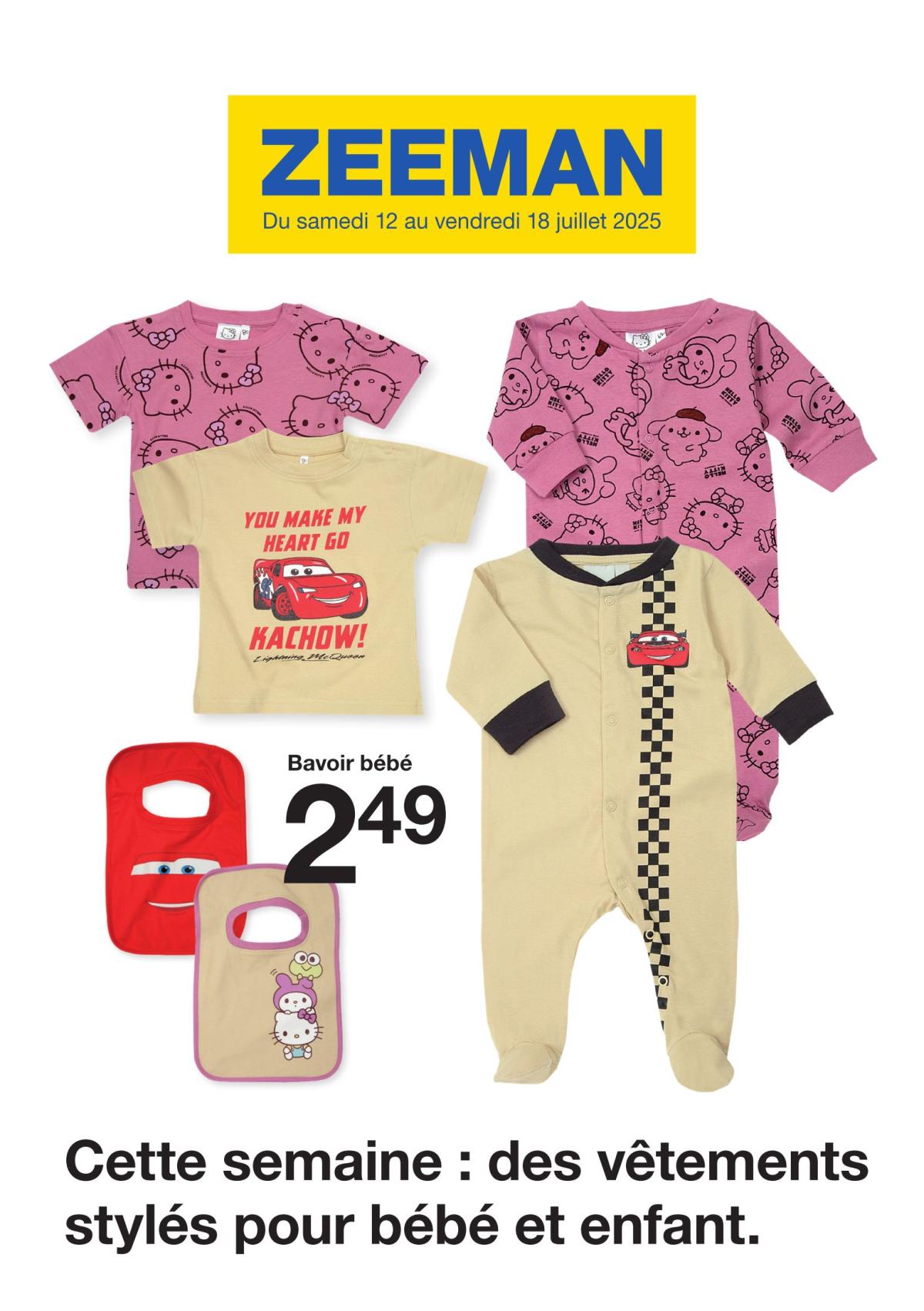Catalogue Zeeman valable du 12/07 au 18/07