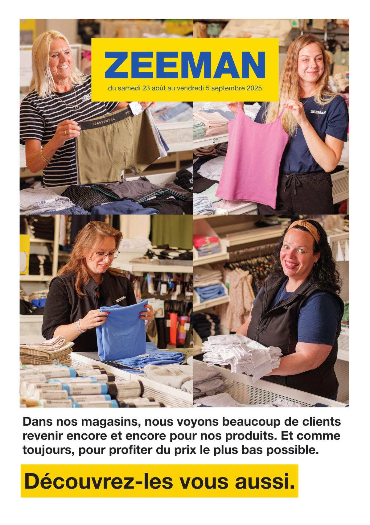 Catalogue Zeeman valable du 23/08 au 05/09