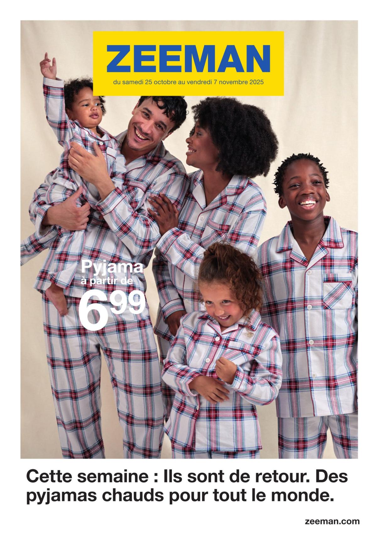 Catalogue Zeeman valable du 25/10 au 07/11