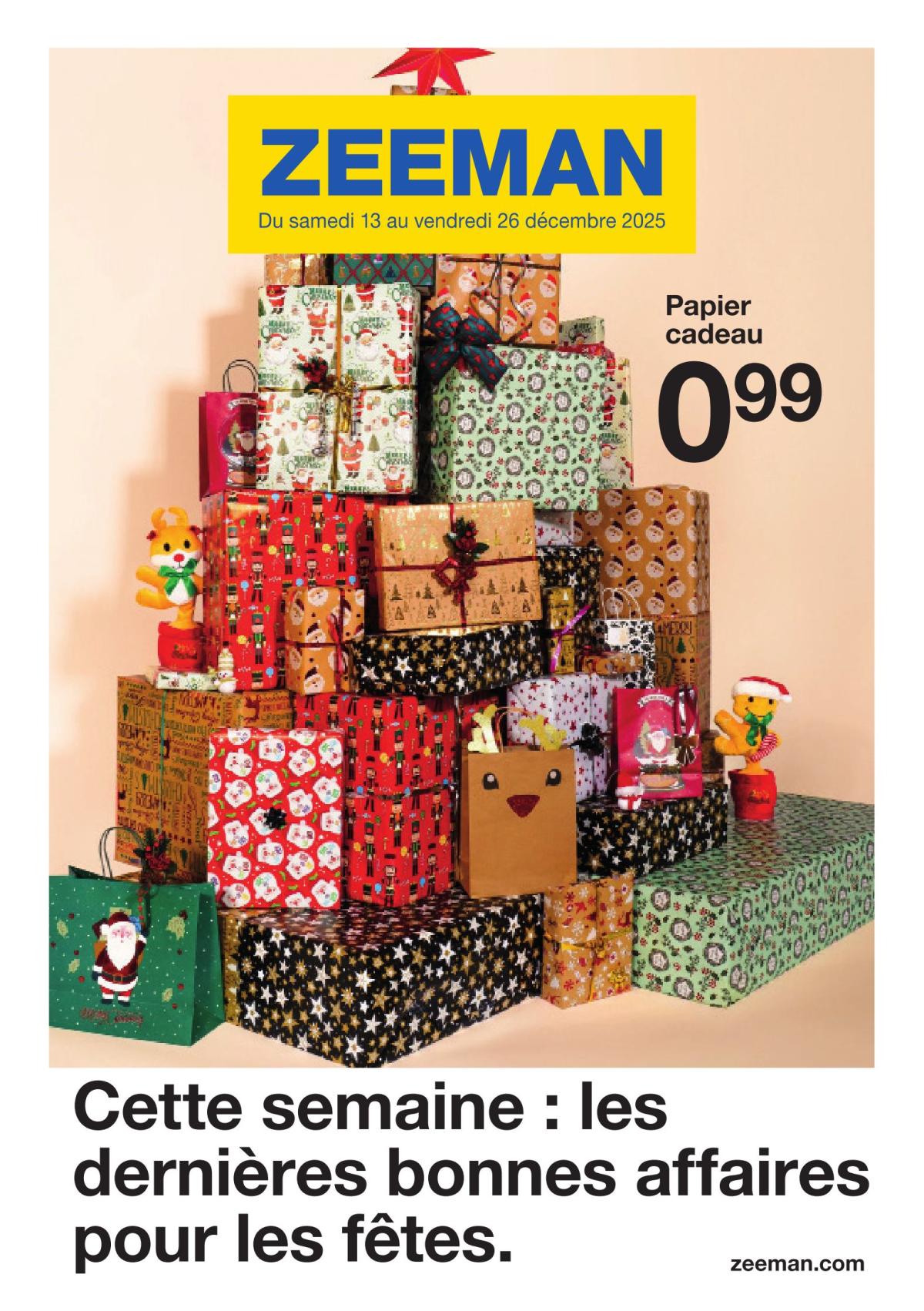 Catalogue Zeeman valable du 13/12 au 26/12