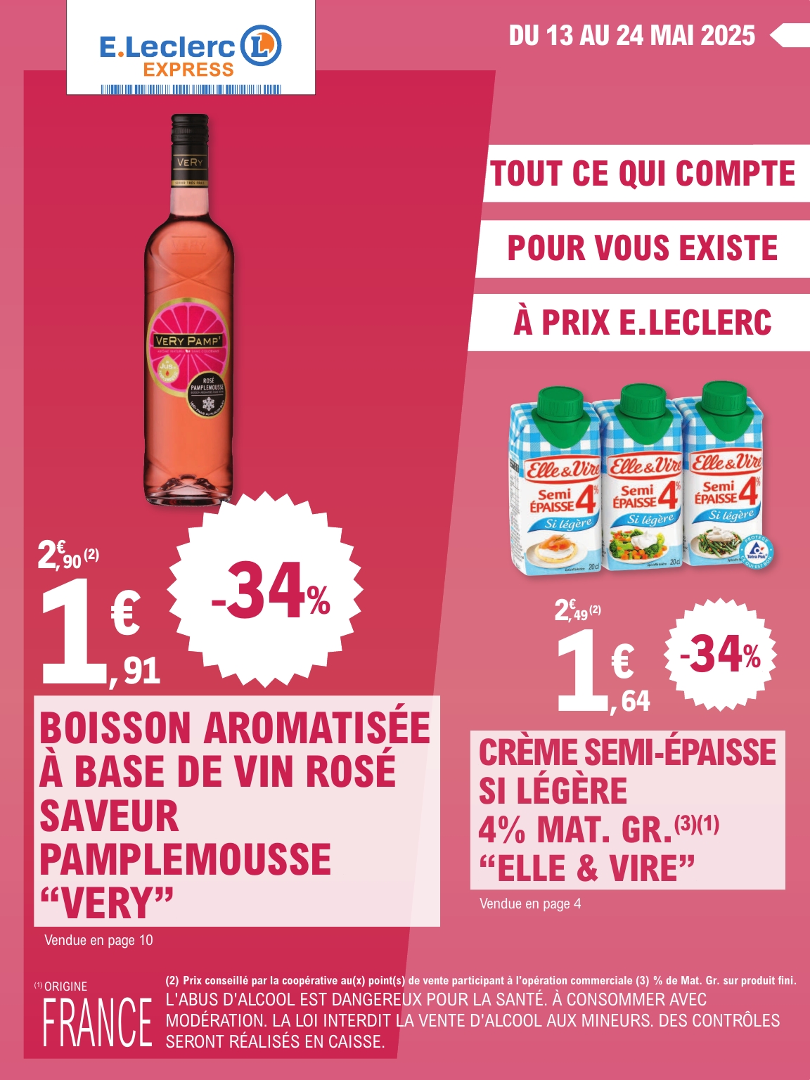 Catalogue E.Leclerc - Express valable dès 13/05 - 24/05