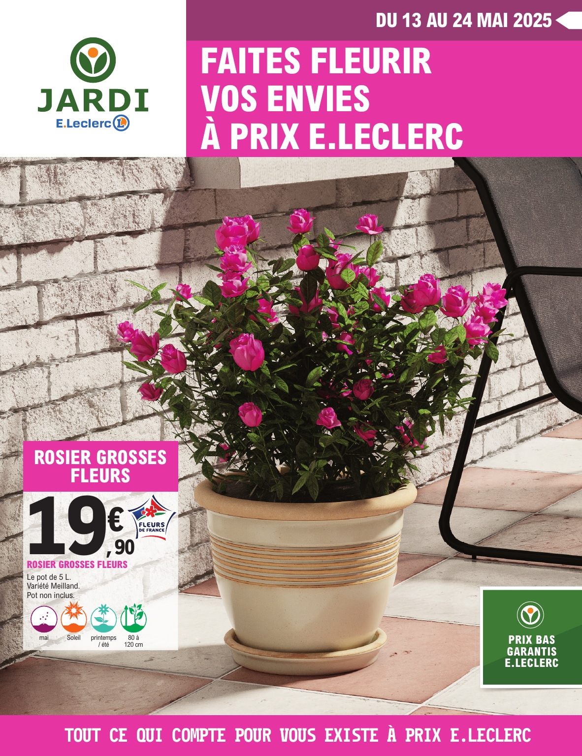 Catalogue E.Leclerc - Jardi valable dès 13/05 - 24/05