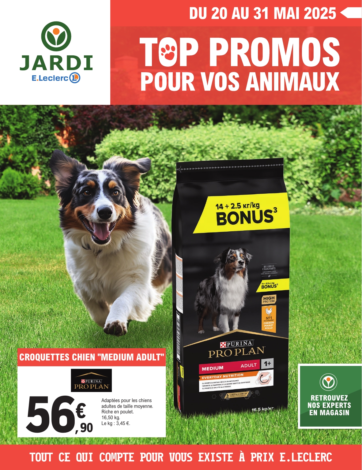 Catalogue E.Leclerc - Pour vos animaux valable dès 20/05 - 31/05