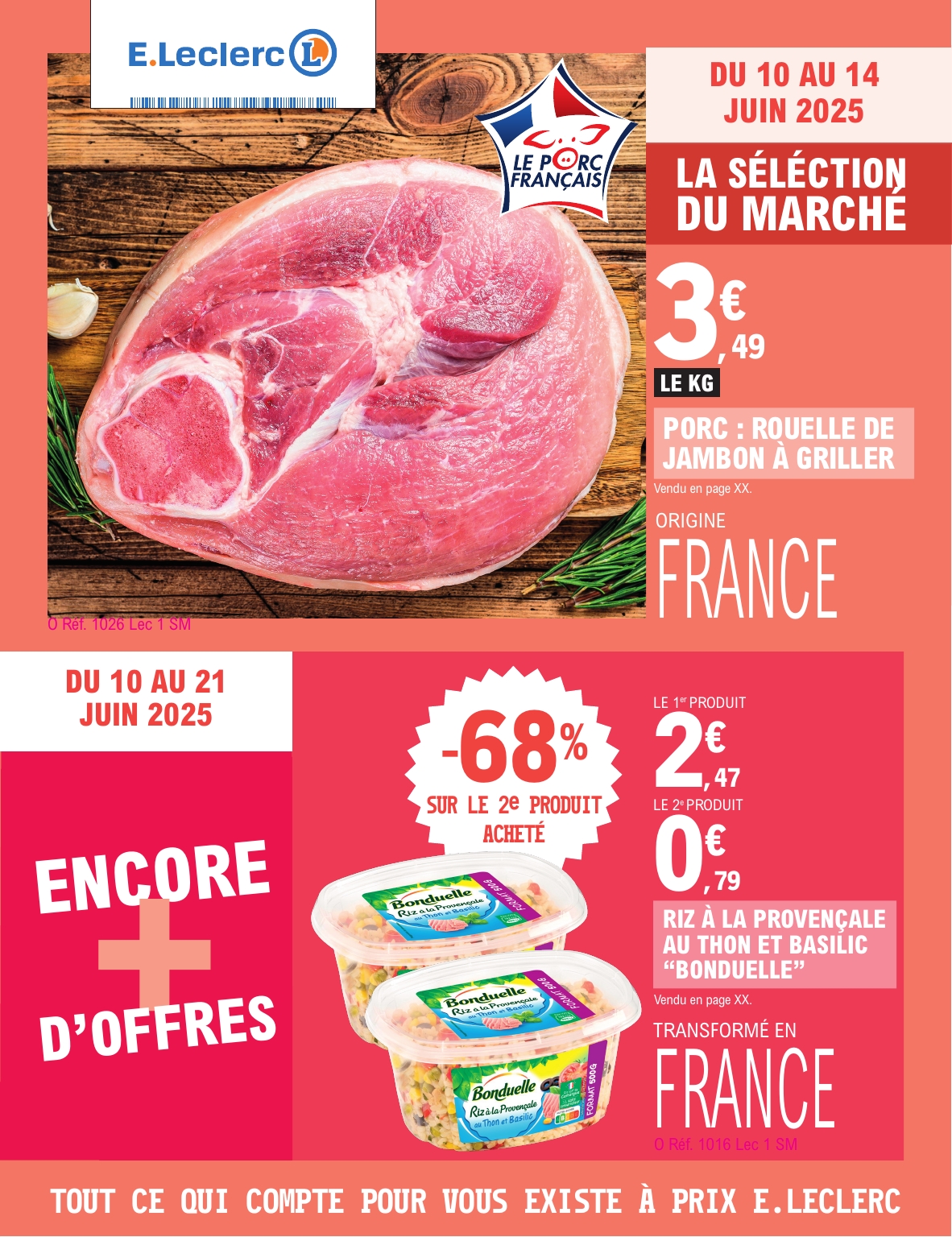 Catalogue E.Leclerc valable du 10/06 au 14/06