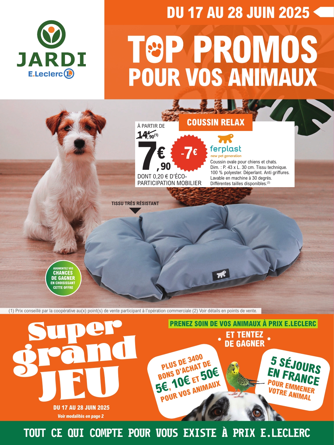 Catalogue E.Leclerc - Jardi valable du 17/06 au 28/06