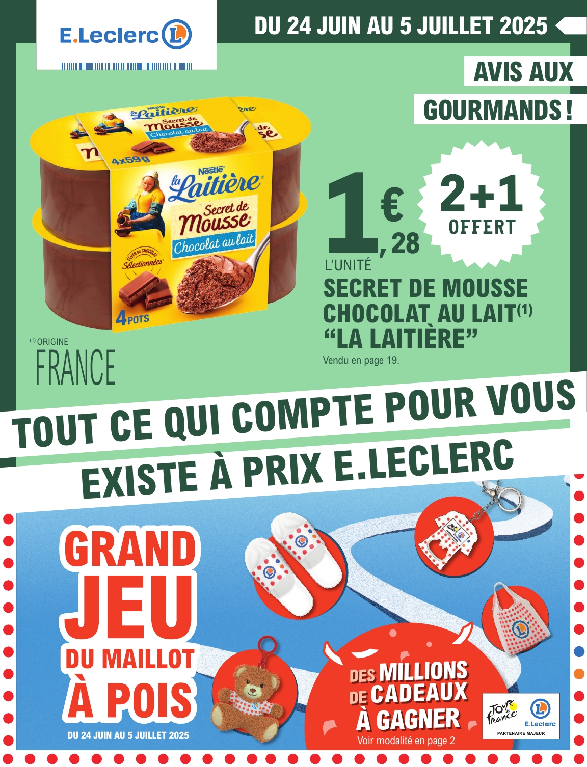 Catalogue E.Leclerc valable du 24/06 au 05/07