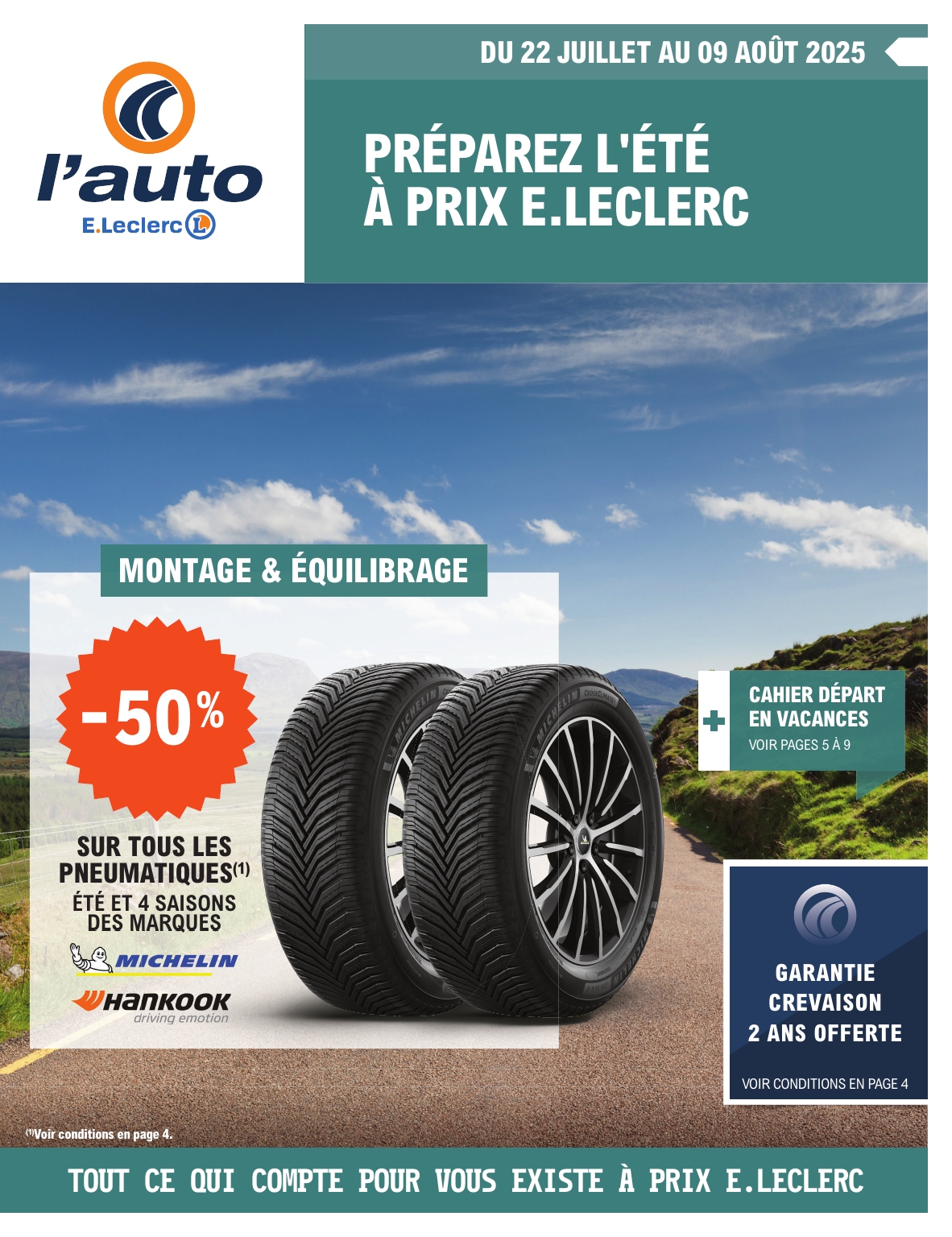 Catalogue E.Leclerc - Auto valable du 22/07 au 09/08