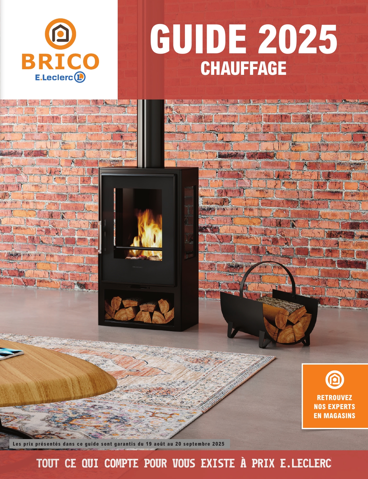 Catalogue E.Leclerc - Chauffage valable du 19/08 au 31/12