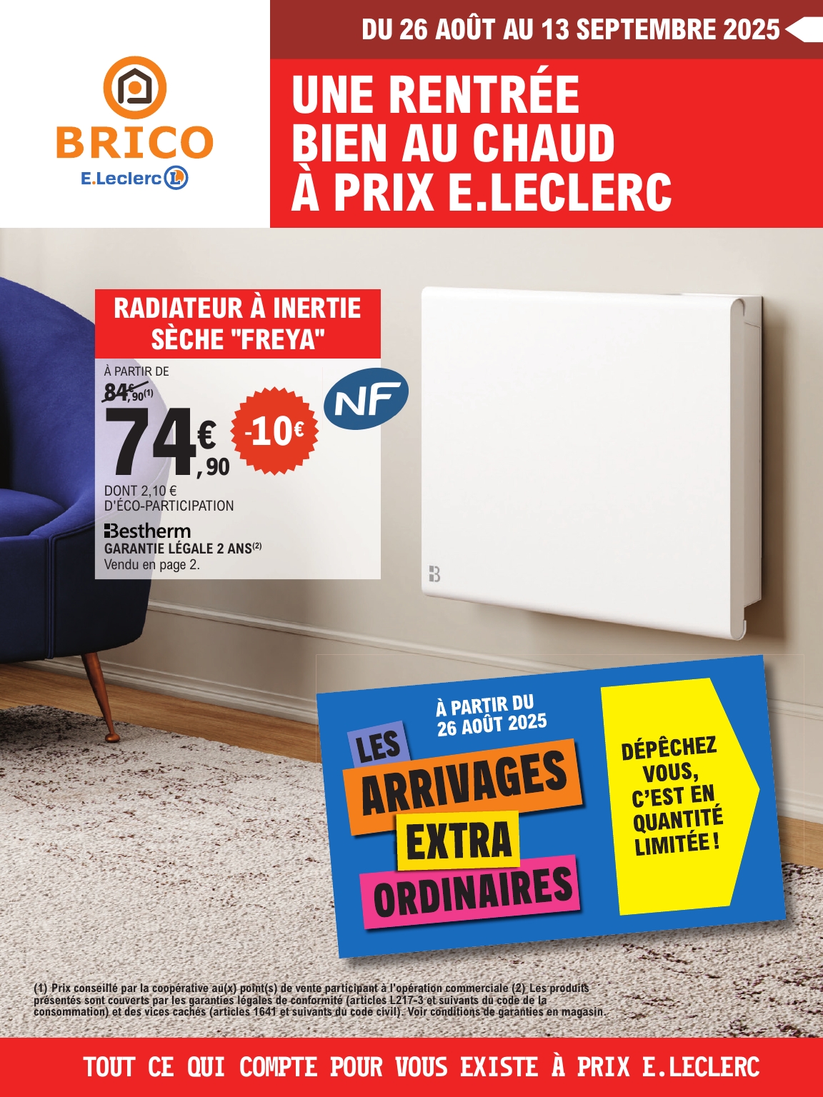 Catalogue E.Leclerc - Trafic Brico valable du 26/08 au 13/09