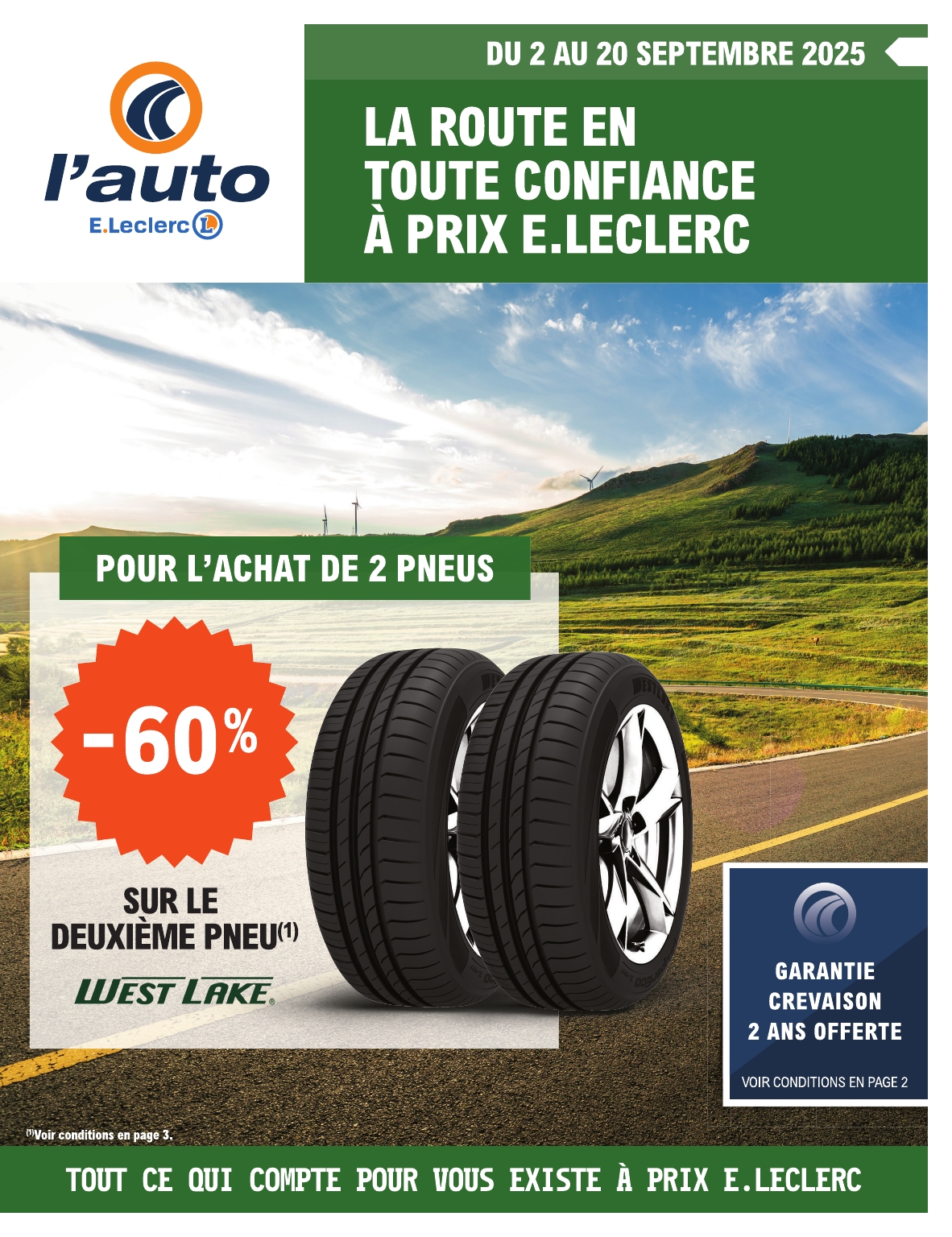 Catalogue E.Leclerc - Auto valable du 02/09 au 20/09